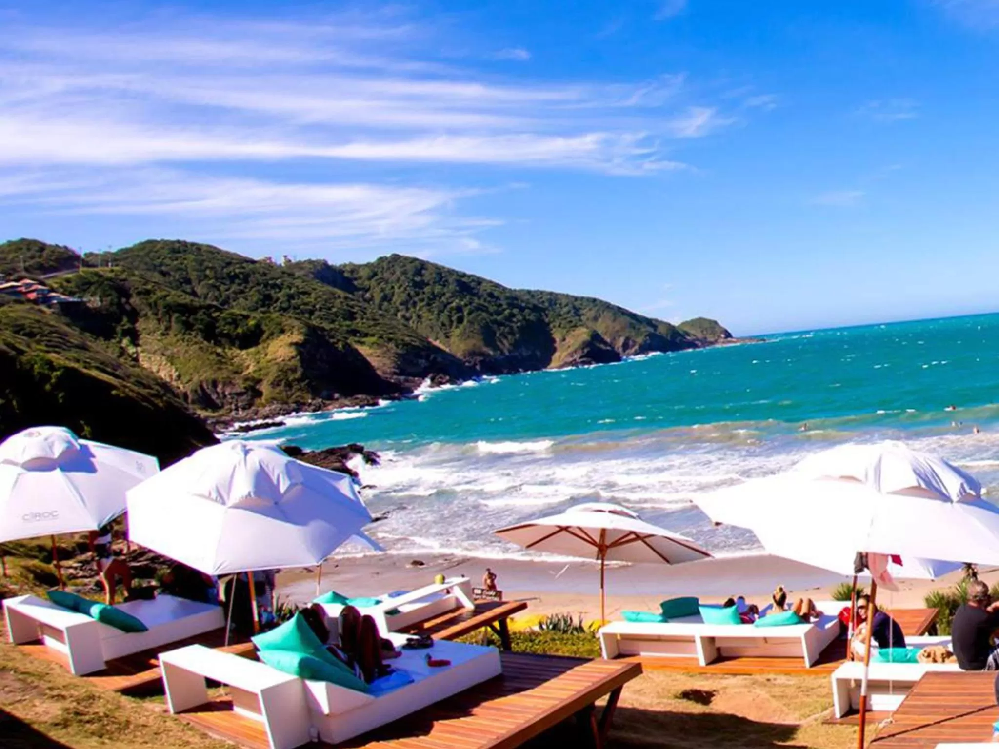 Beach in Hotel Pousada Brava Club