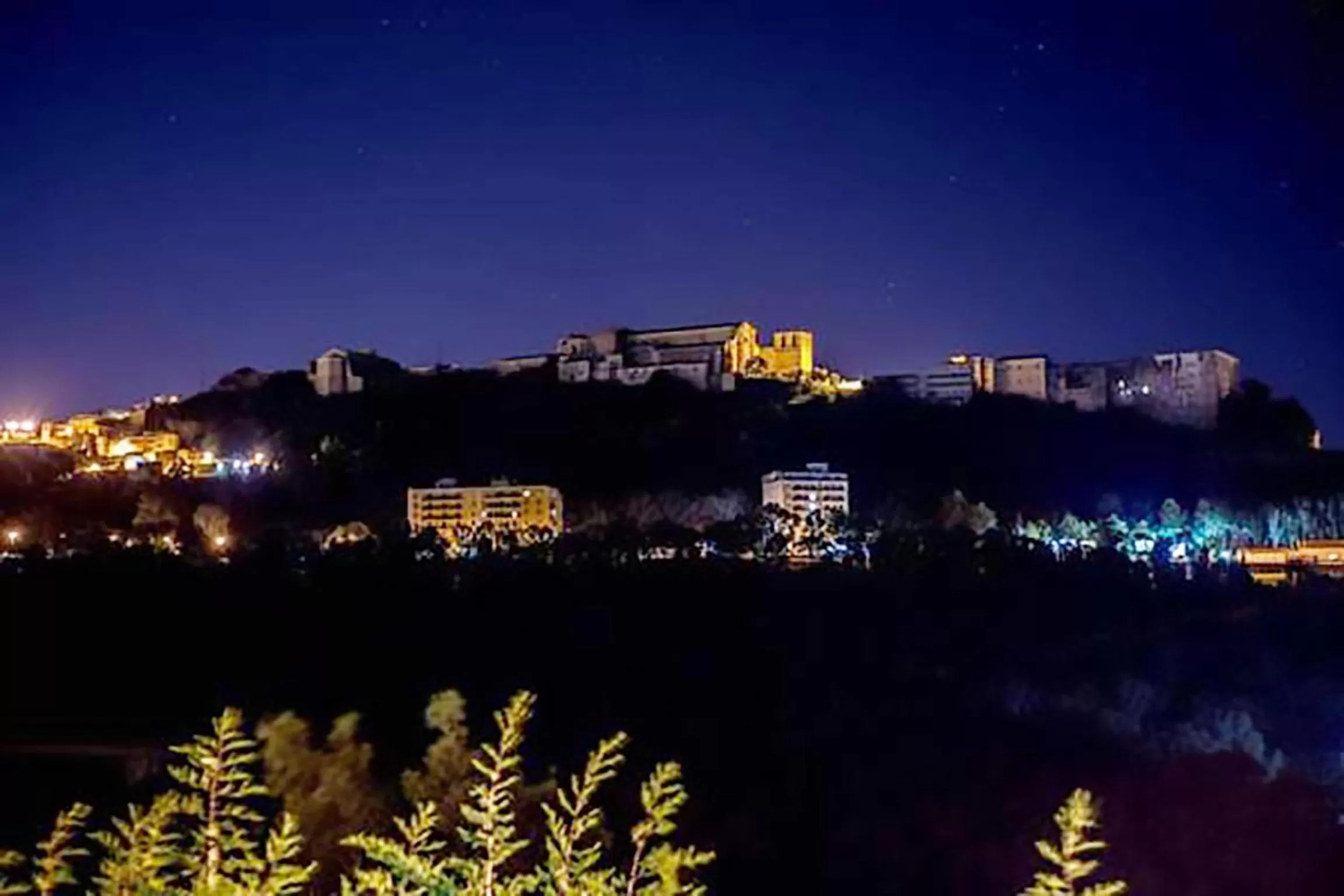 Landmark view in B&B Villa del Sole Relais