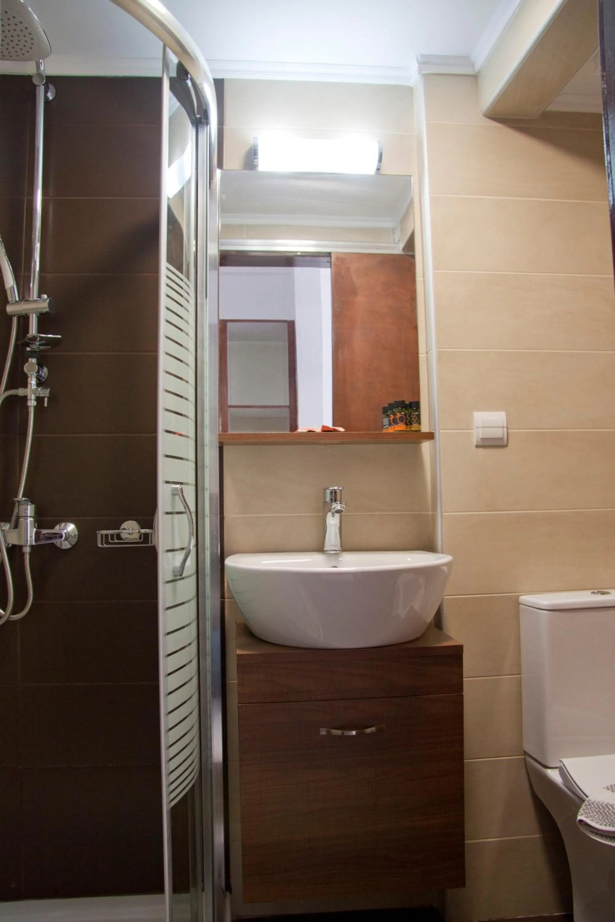 Shower in Danaos Hotel