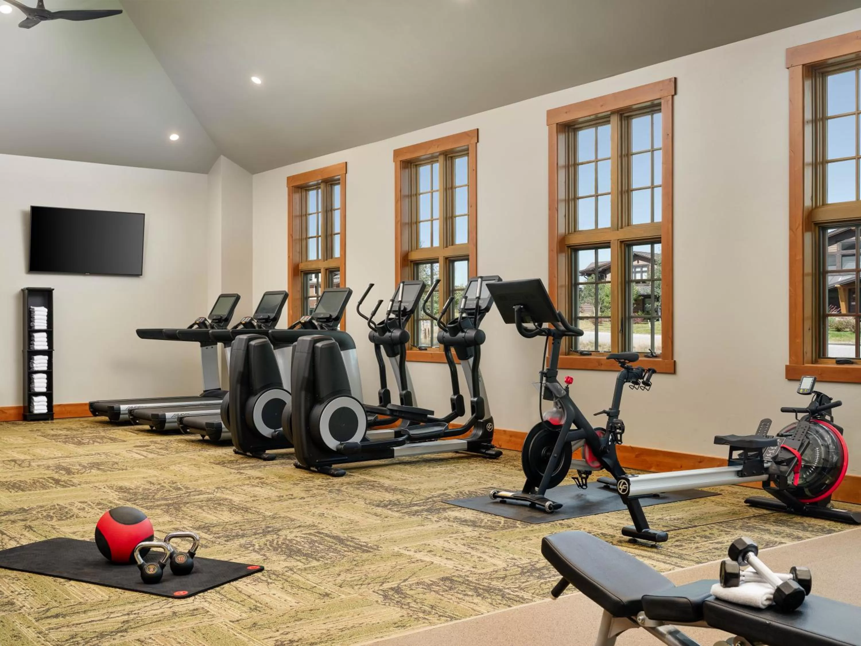 Fitness centre/facilities in Hyatt Vacation Club at The Ranahan