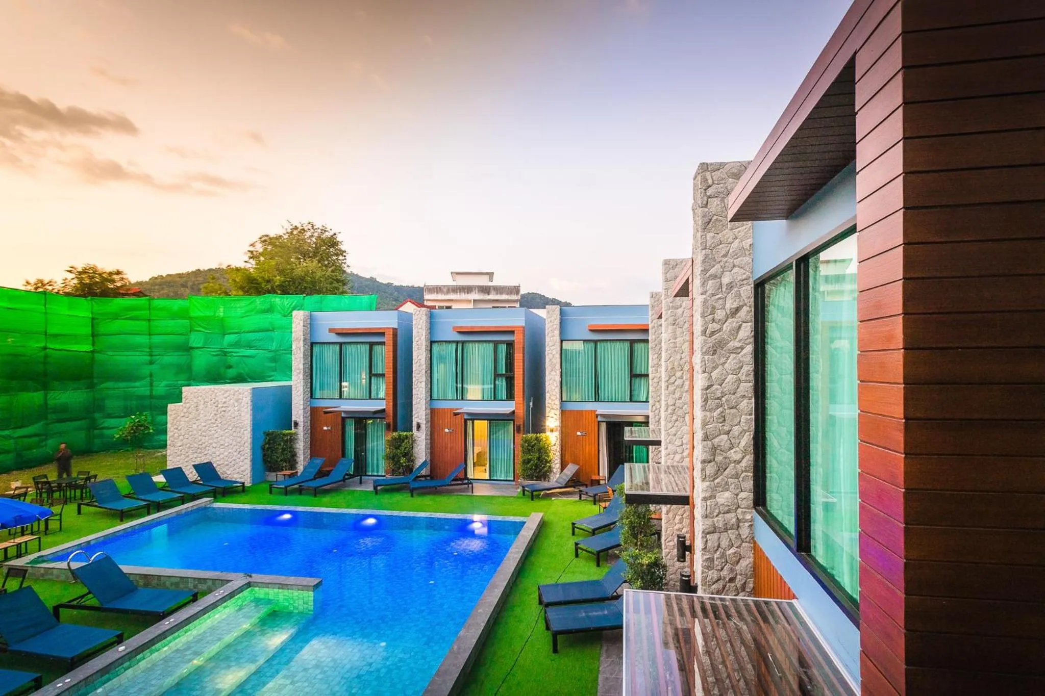 Swimming pool in Peace Blue Naiharn Naturist Resort Phuket SHA Extra Plus