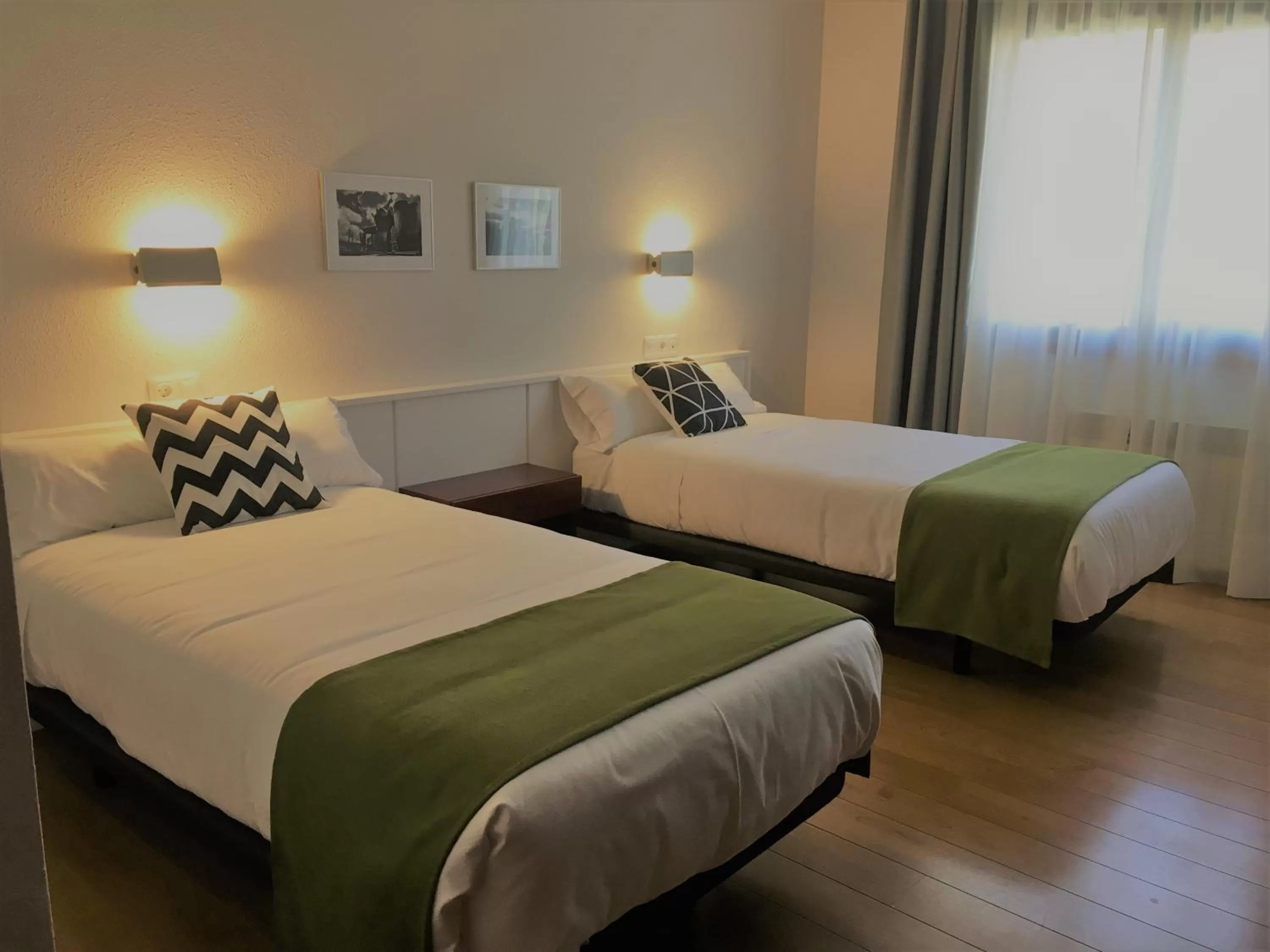 Bed in Hotel Elorrio