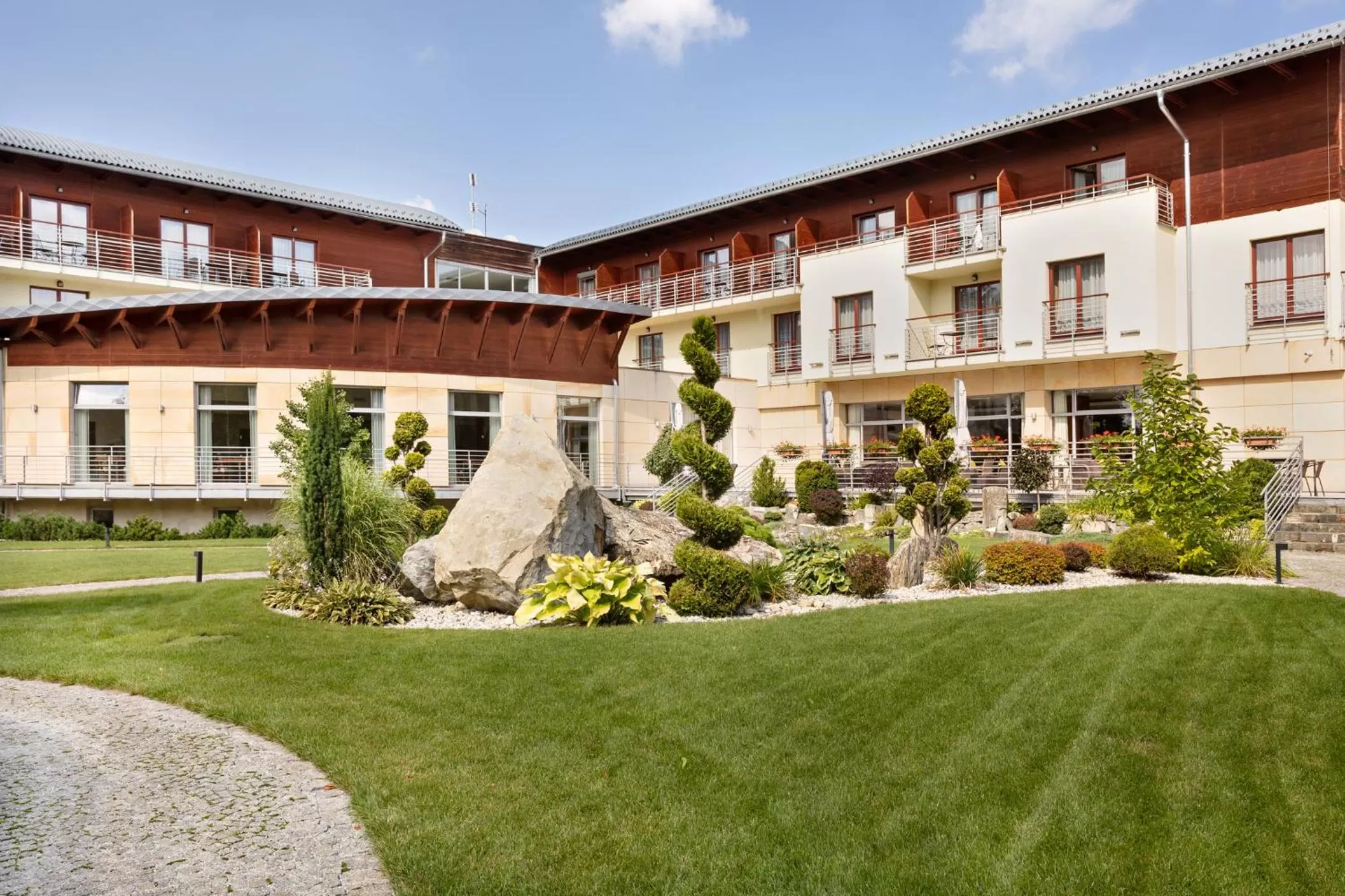 Garden in Hotel Olympic Spa & Wellness