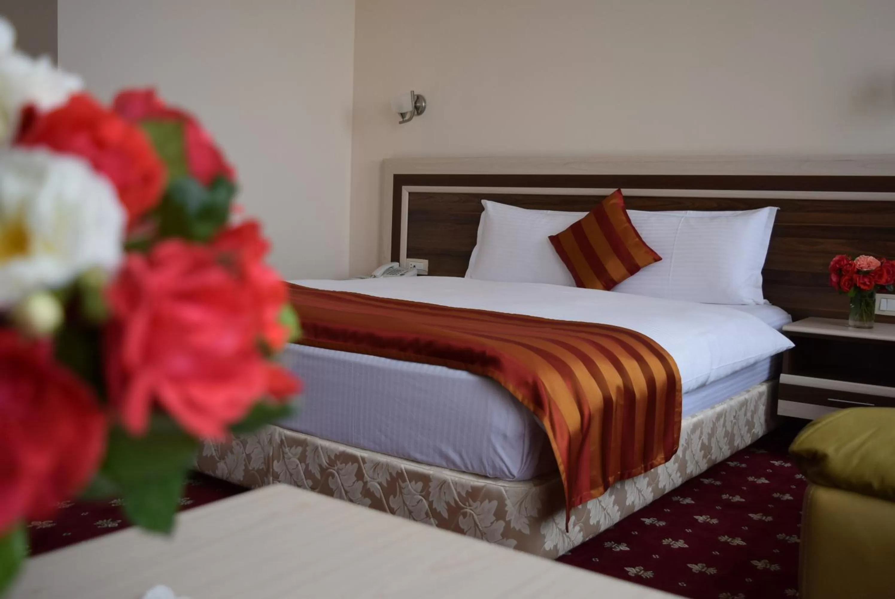 Bed in Artsakh Hotel