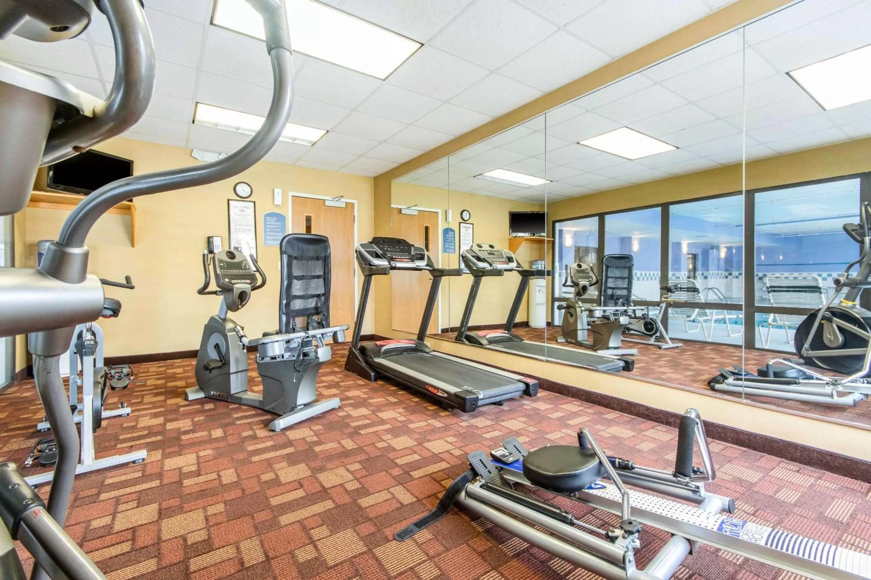 Fitness centre/facilities in Quality Inn & Suites Lawrenceburg