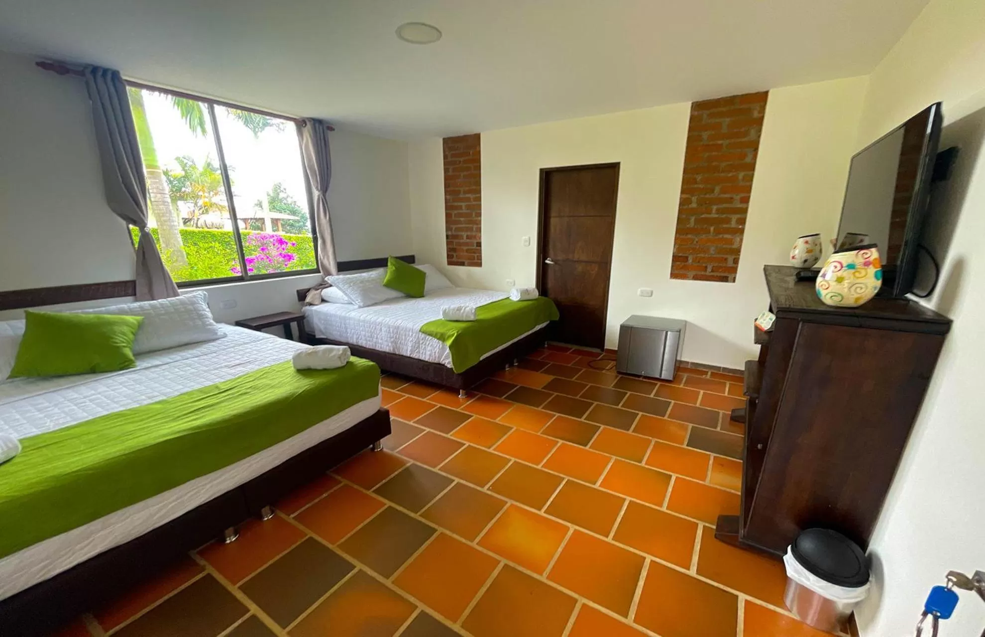 Bed in La Victoria Hotel Campestre