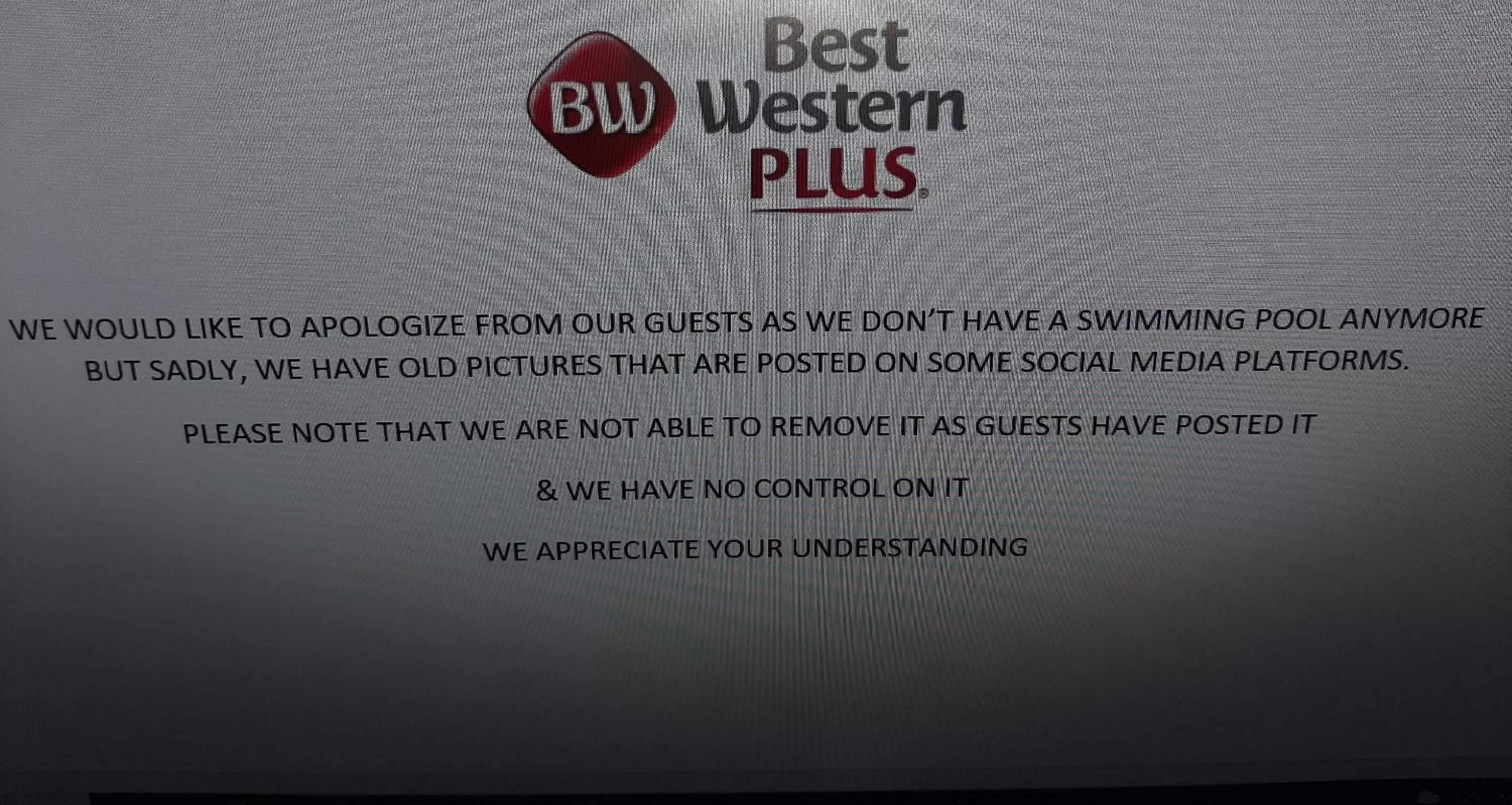 Logo/Certificate/Sign in Best Western Plus Chateau Fort St. John