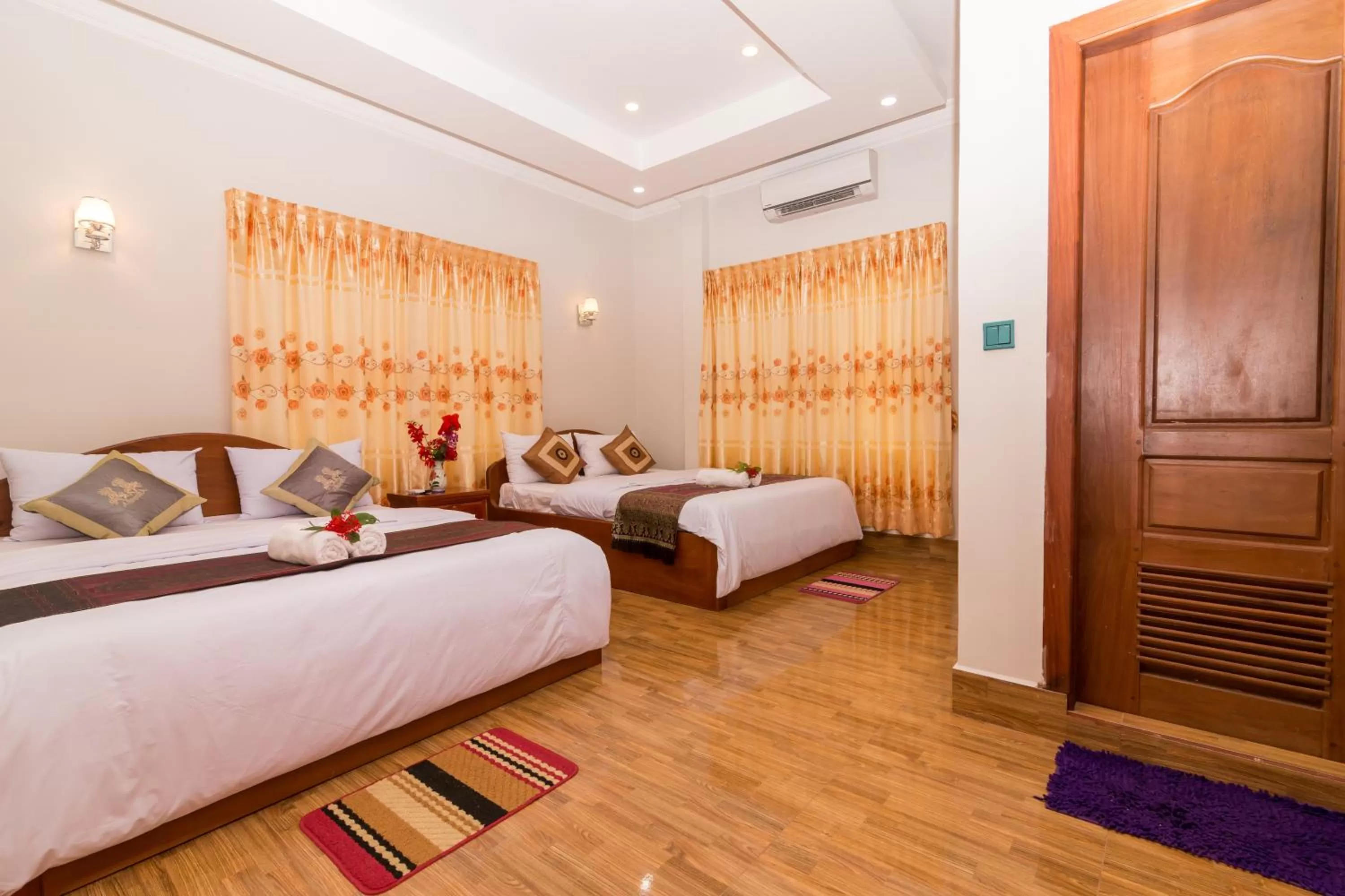 Bedroom, Bed in Aniza Angkor Villa