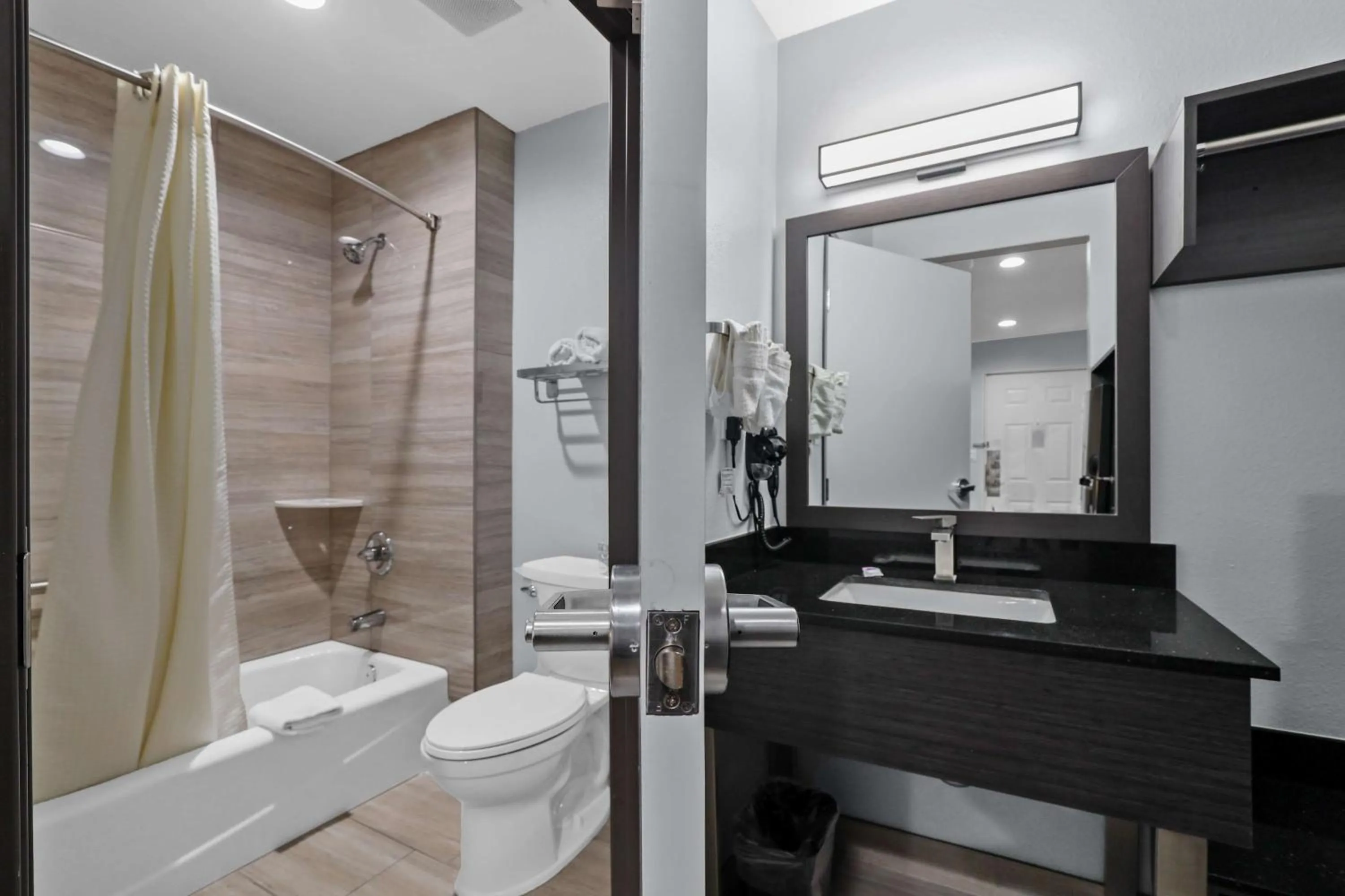 Bathroom in Motel 6-Escondido, CA