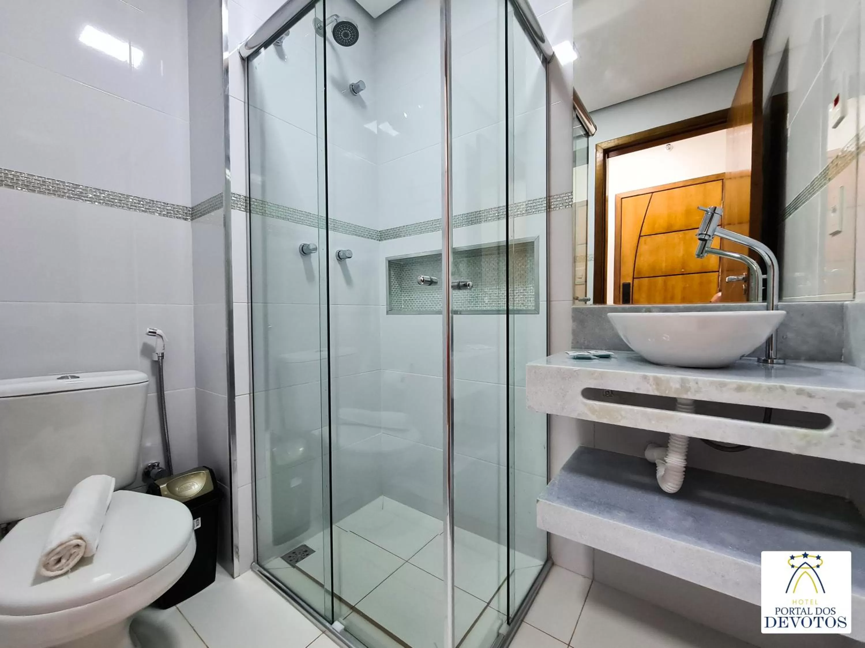 Bathroom in Hotel Portal dos Devotos