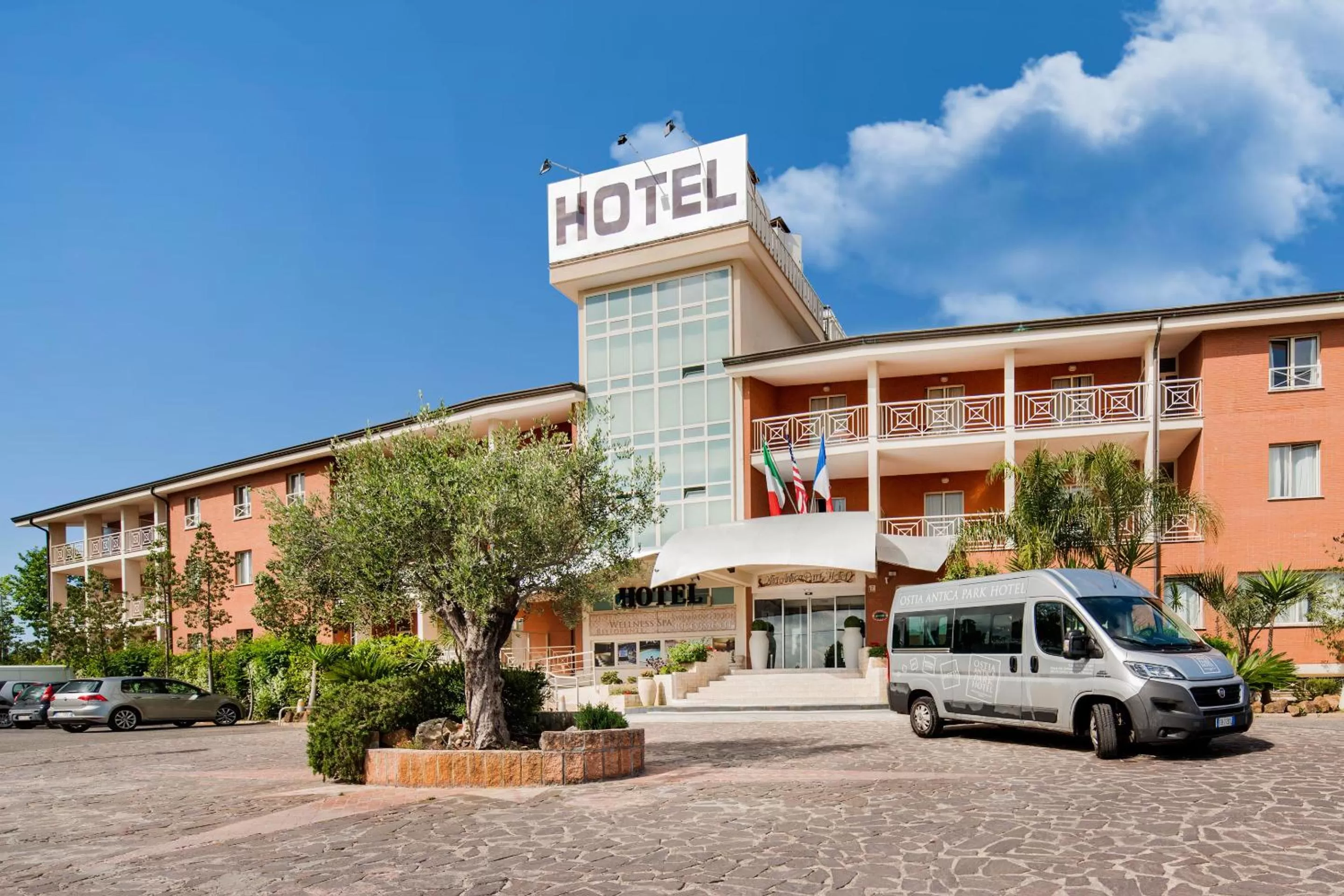 Property building in Ostia Antica Park Hotel & Spa
