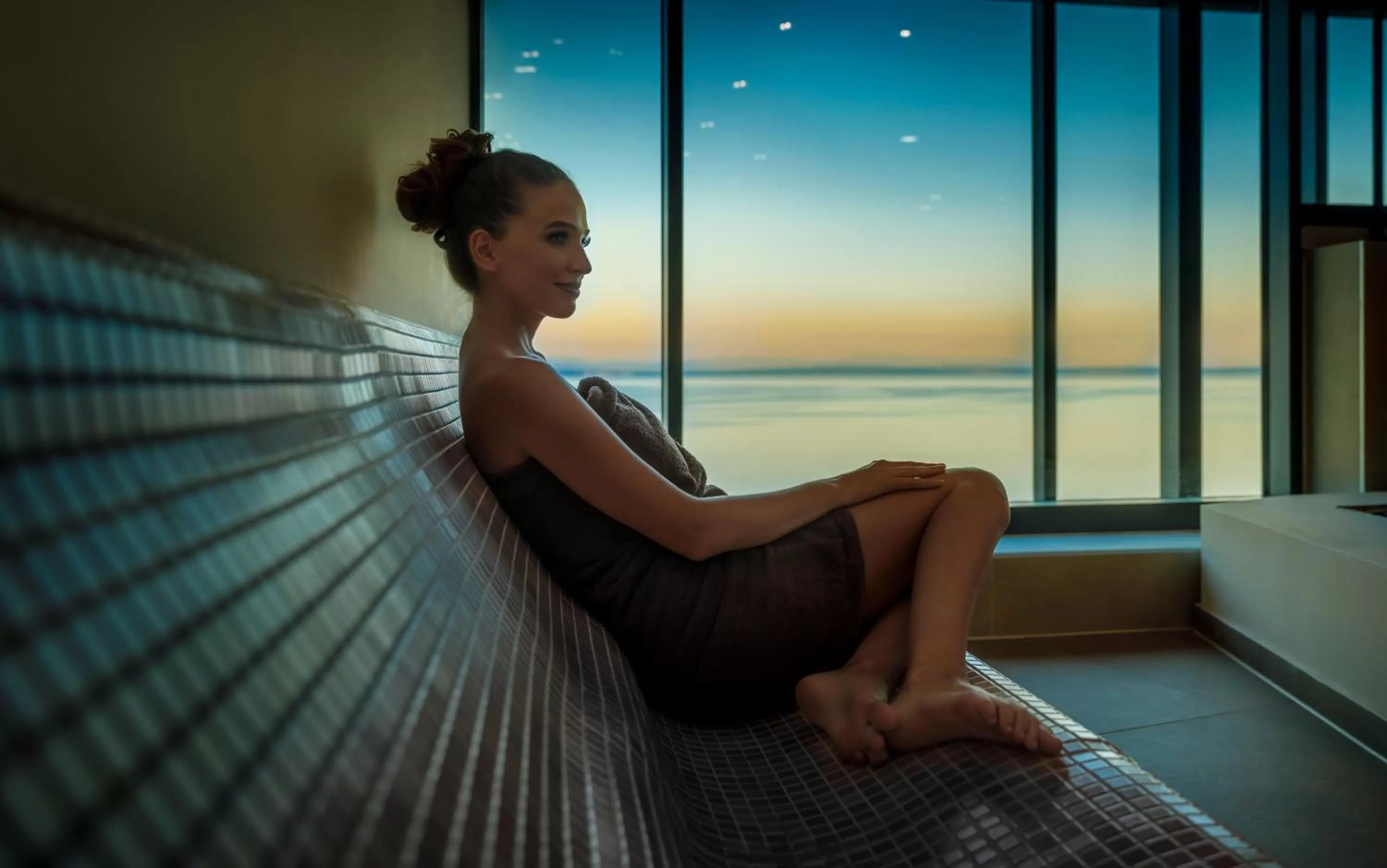 Sauna in Grand Hotel Adriatic