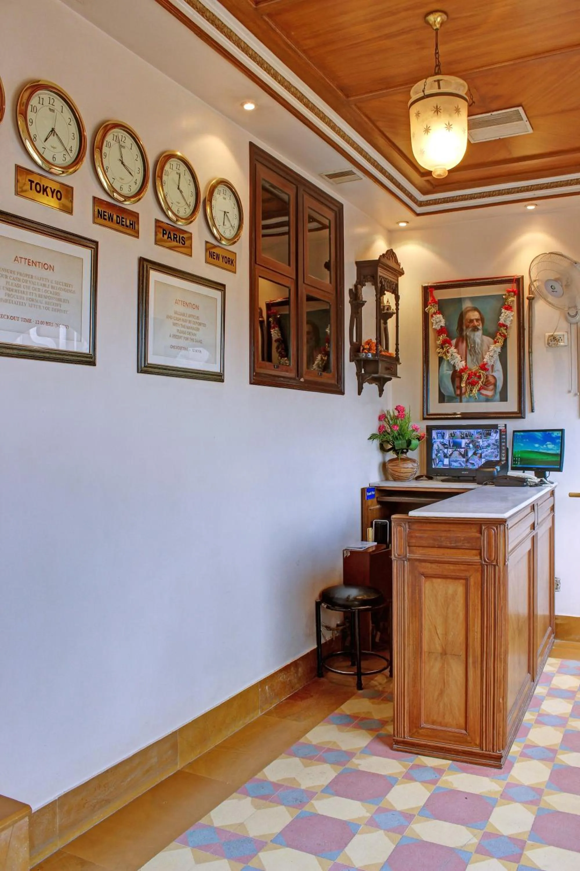 Lobby or reception in Palace On Ganges - Heritage Hotel