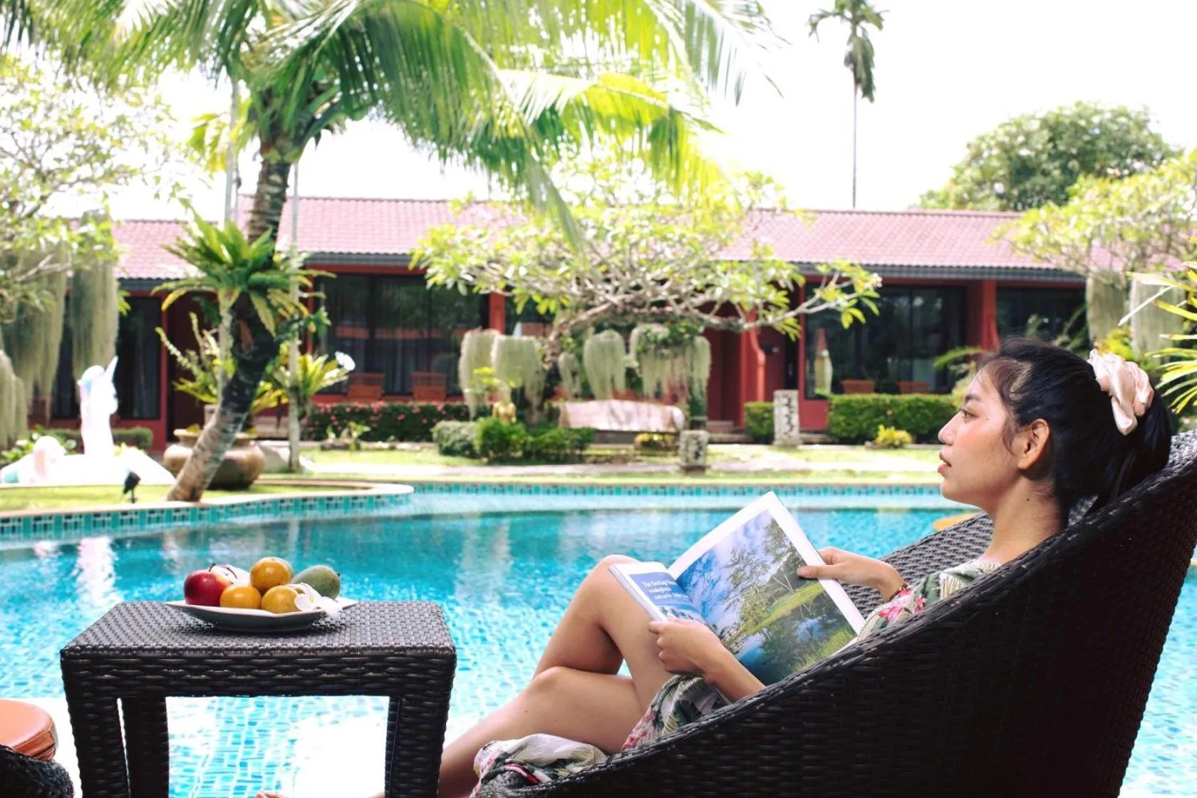 Swimming pool in Mai Morn Resort SHA Plus