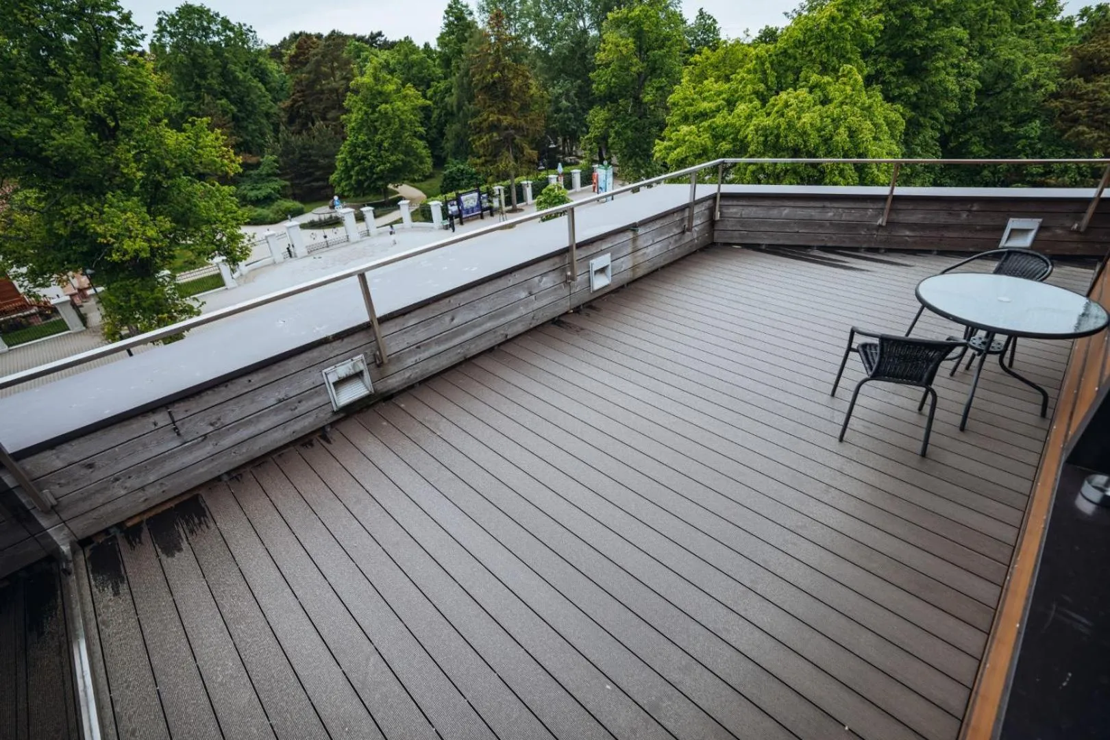 Balcony/Terrace in Gabija Hotel SPA & Conferences