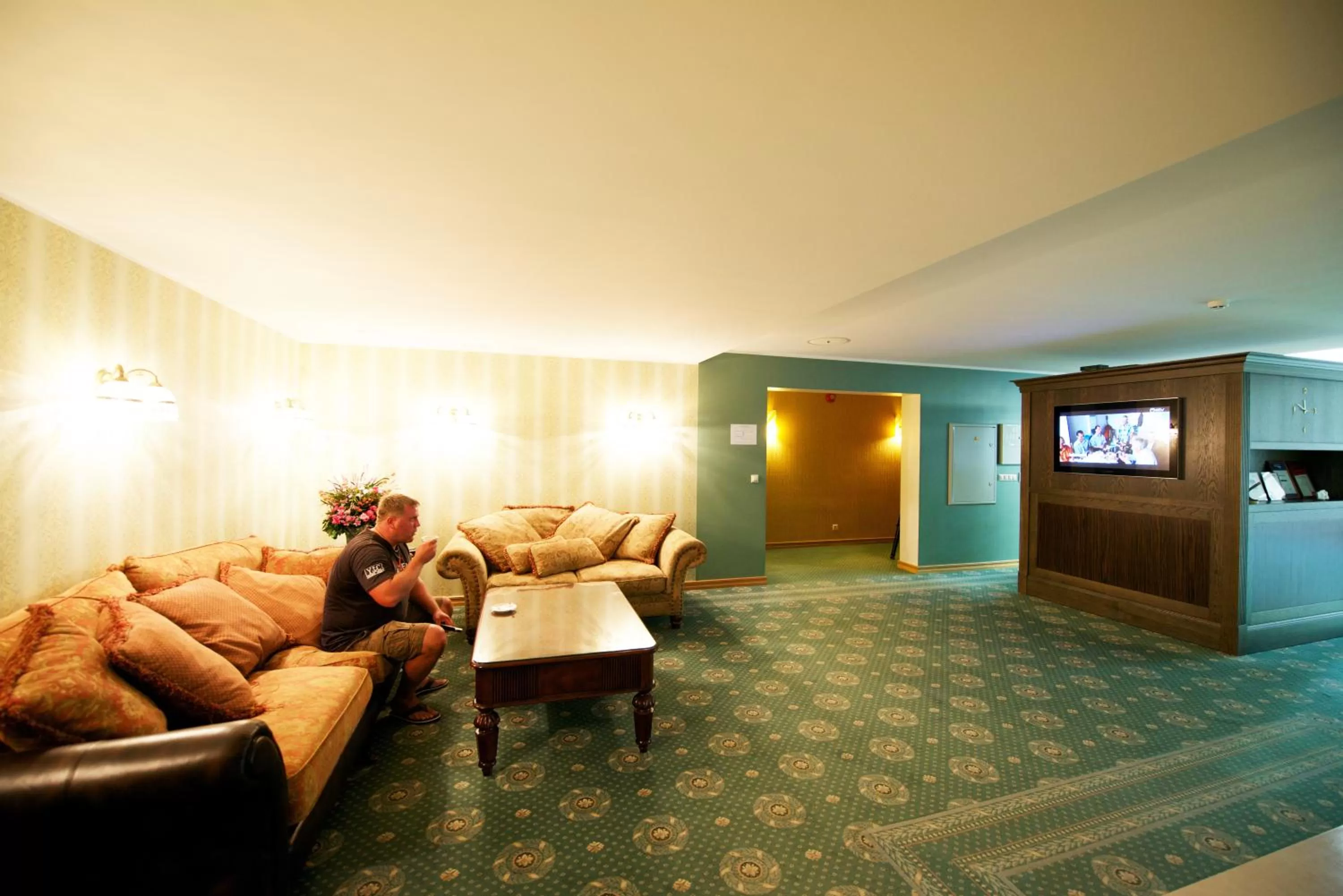 Living room in Villa Hotel Theresa