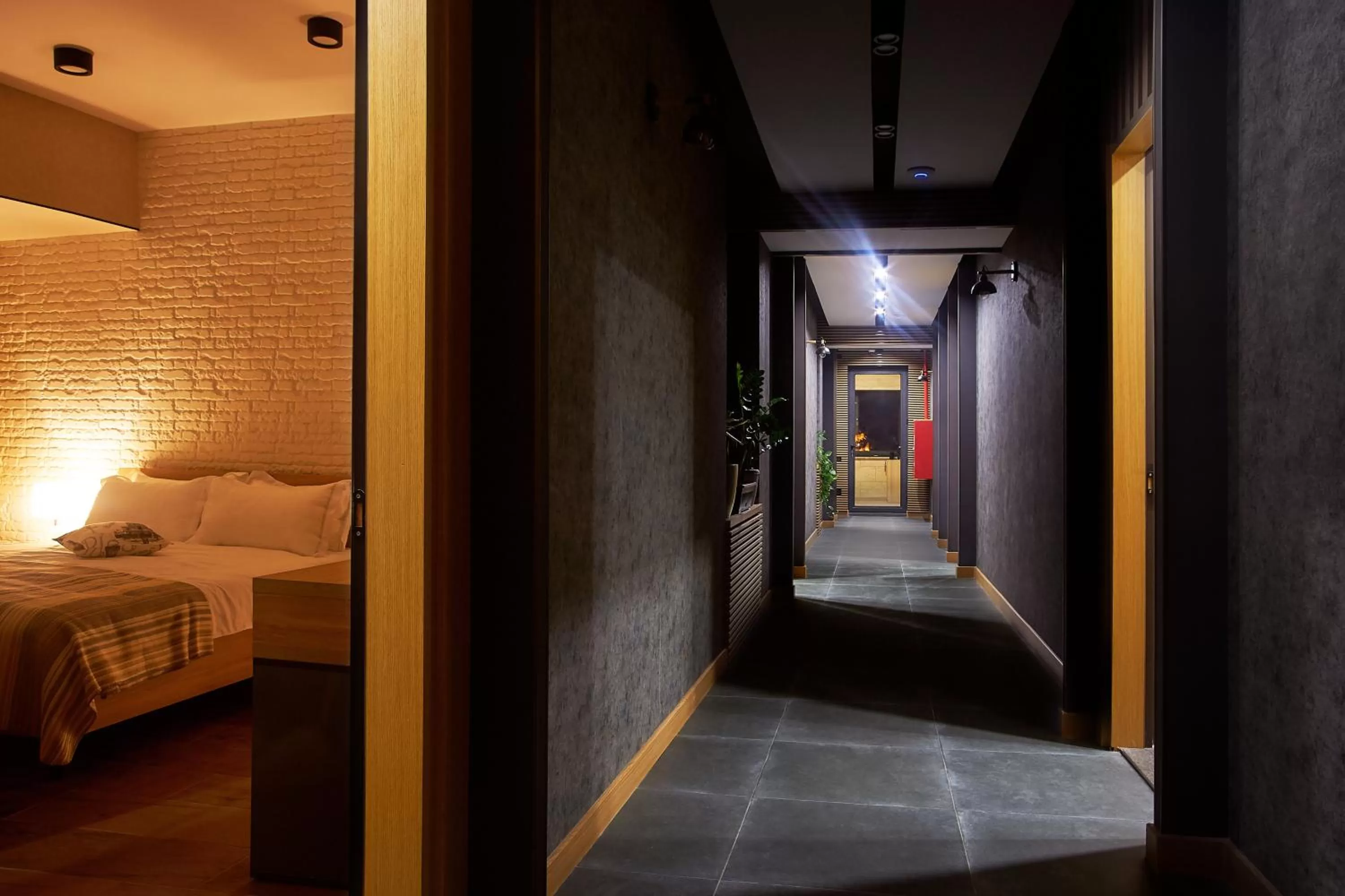 Property building, Bed in Green Boutique Hotel