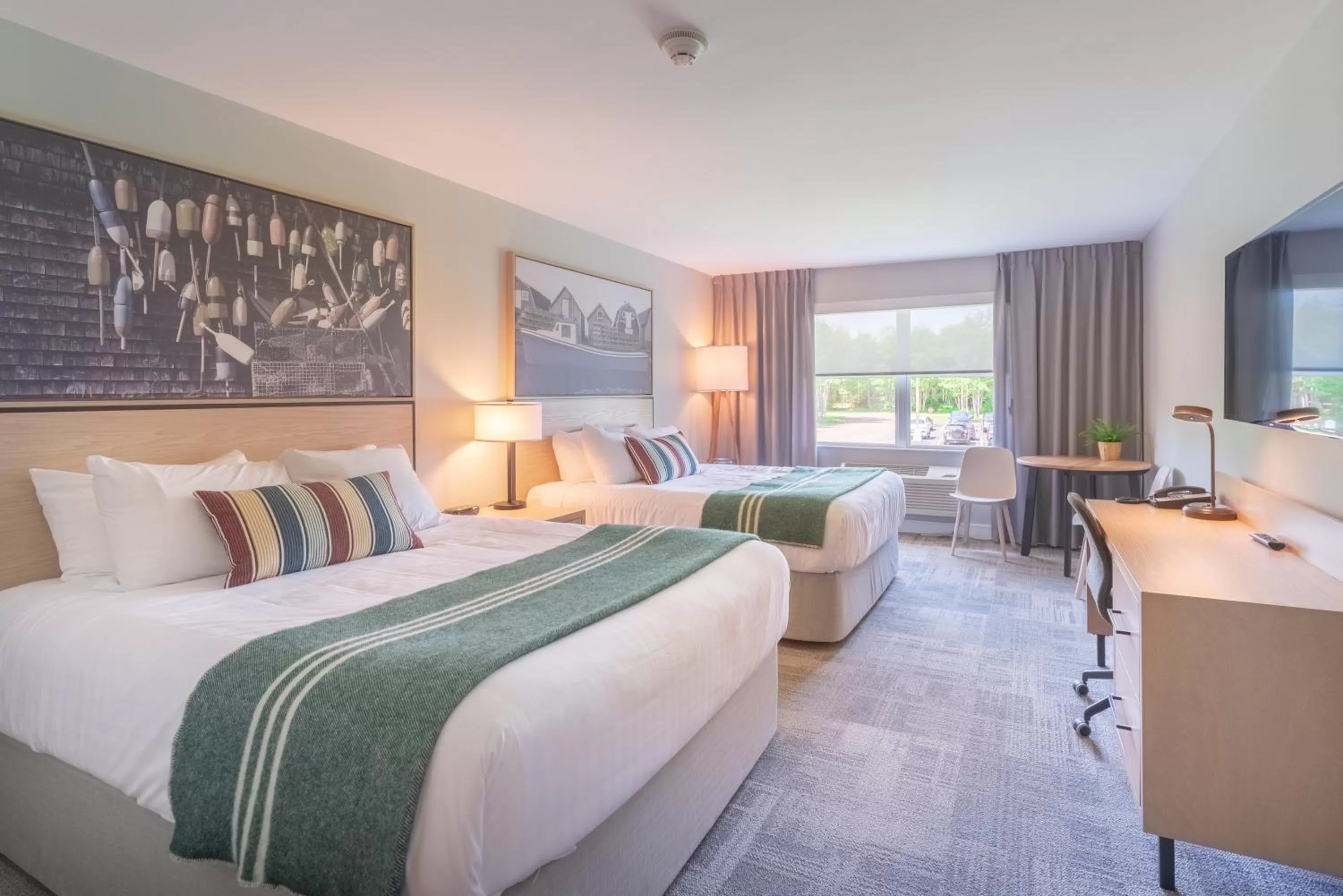 Bed in Mill River Resort