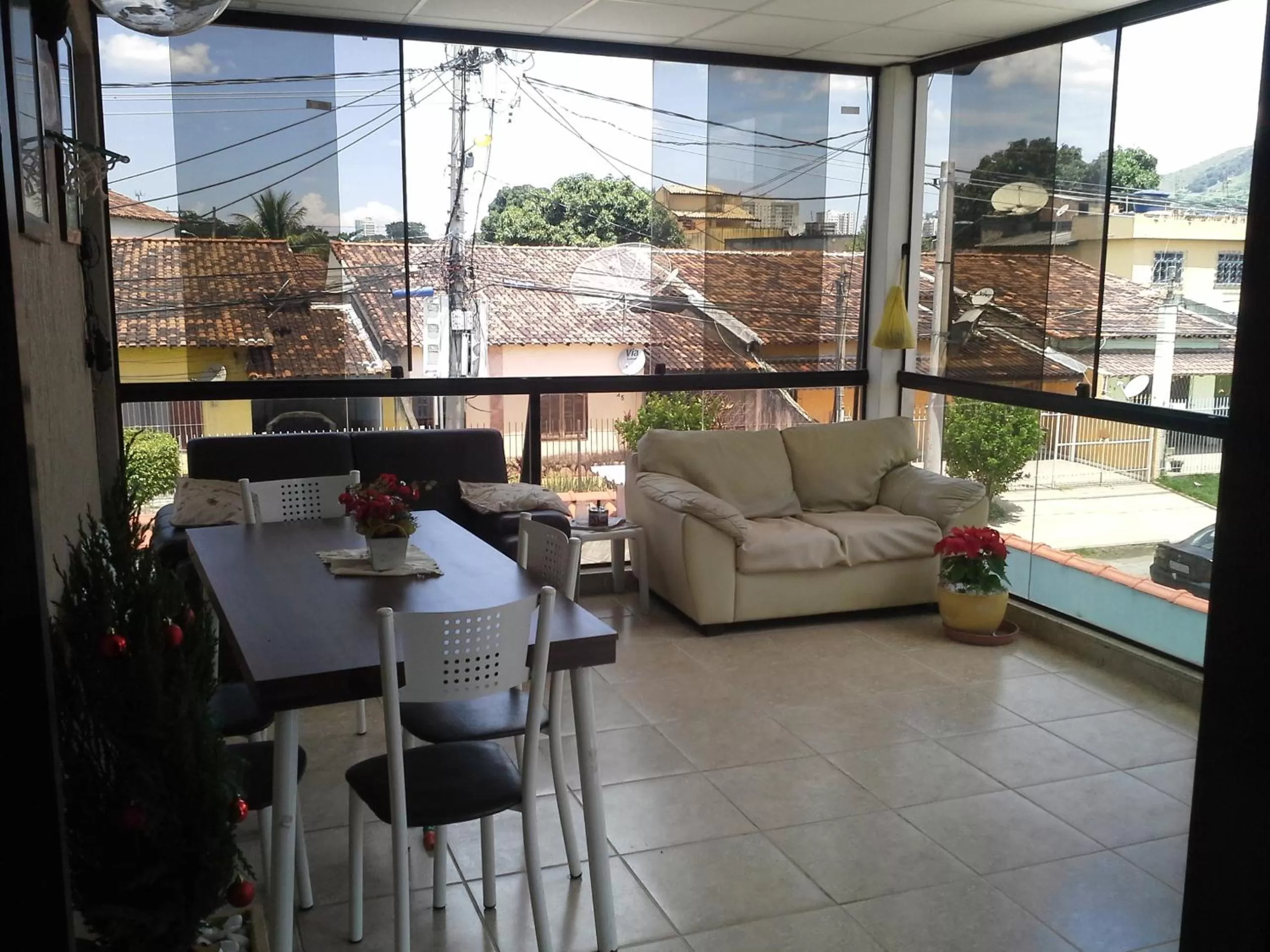Balcony/Terrace in Pousada Casa Familia