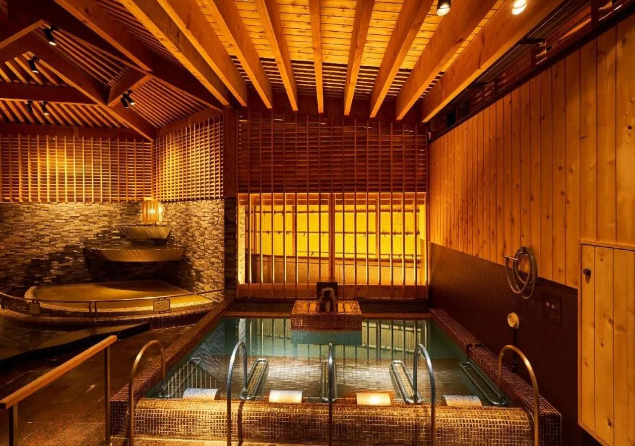 Hot Spring Bath in Hakodate Hotel Banso