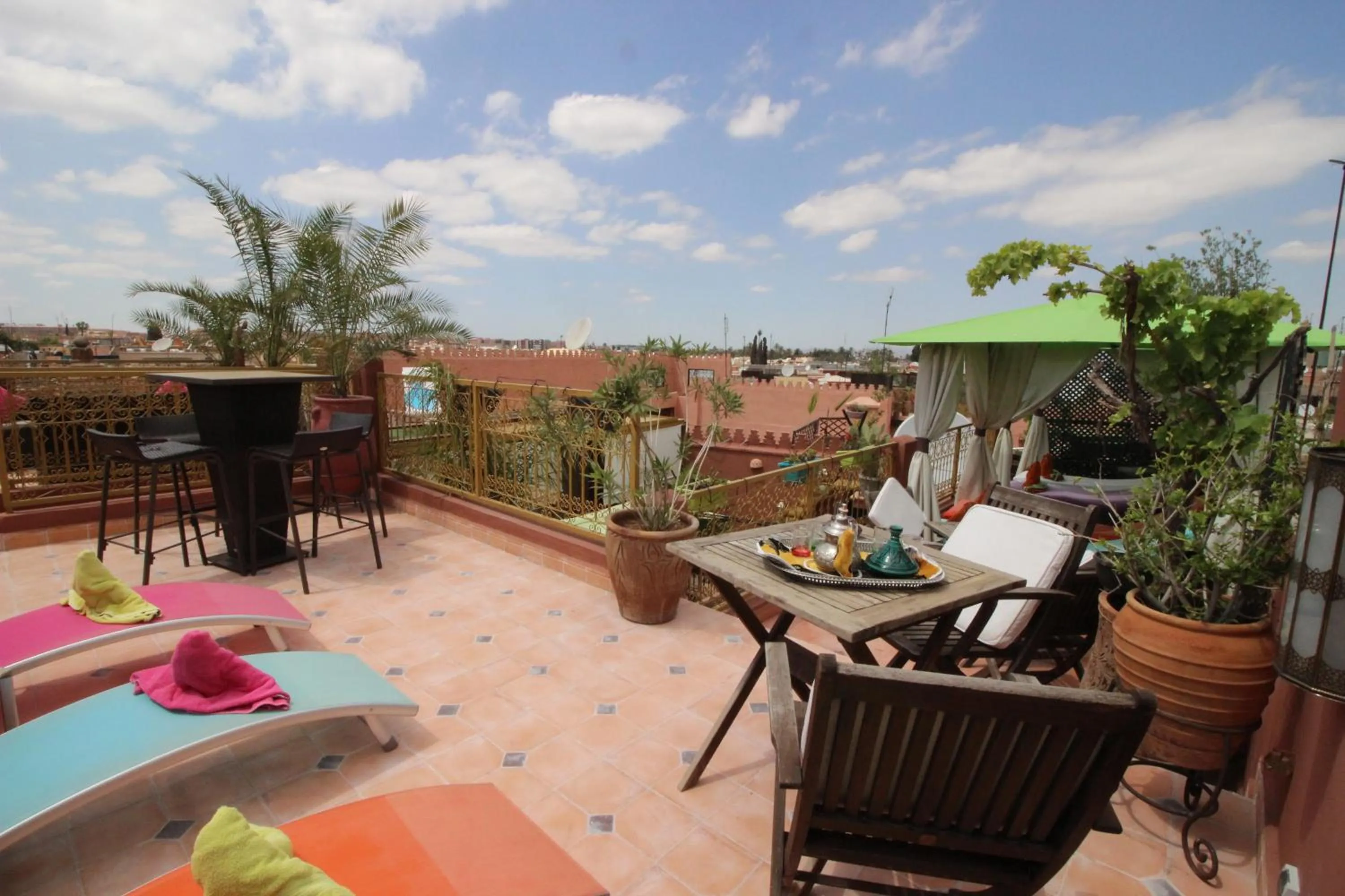 Solarium in Riad Eloise