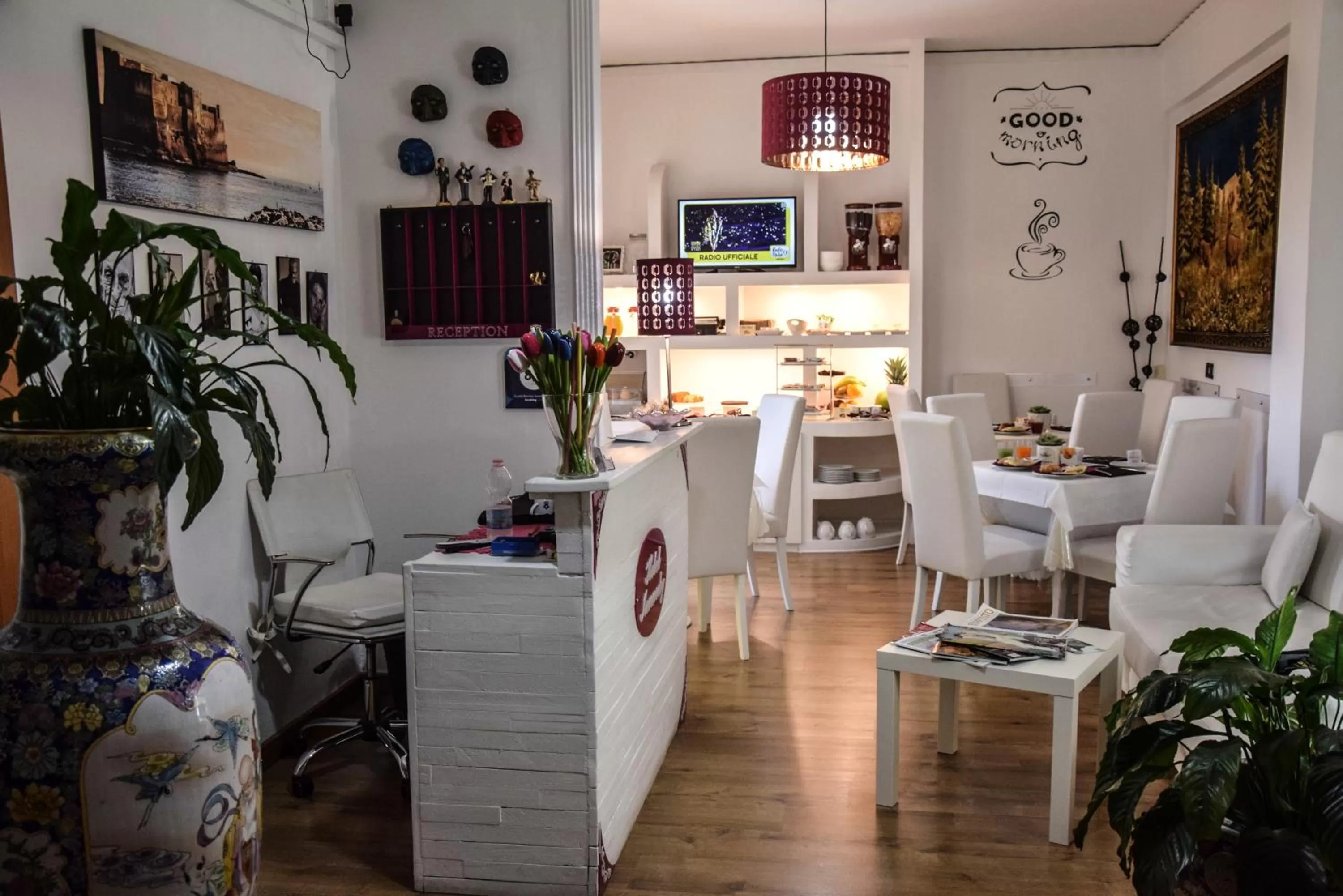 Lobby or reception in Hotel Kennedy