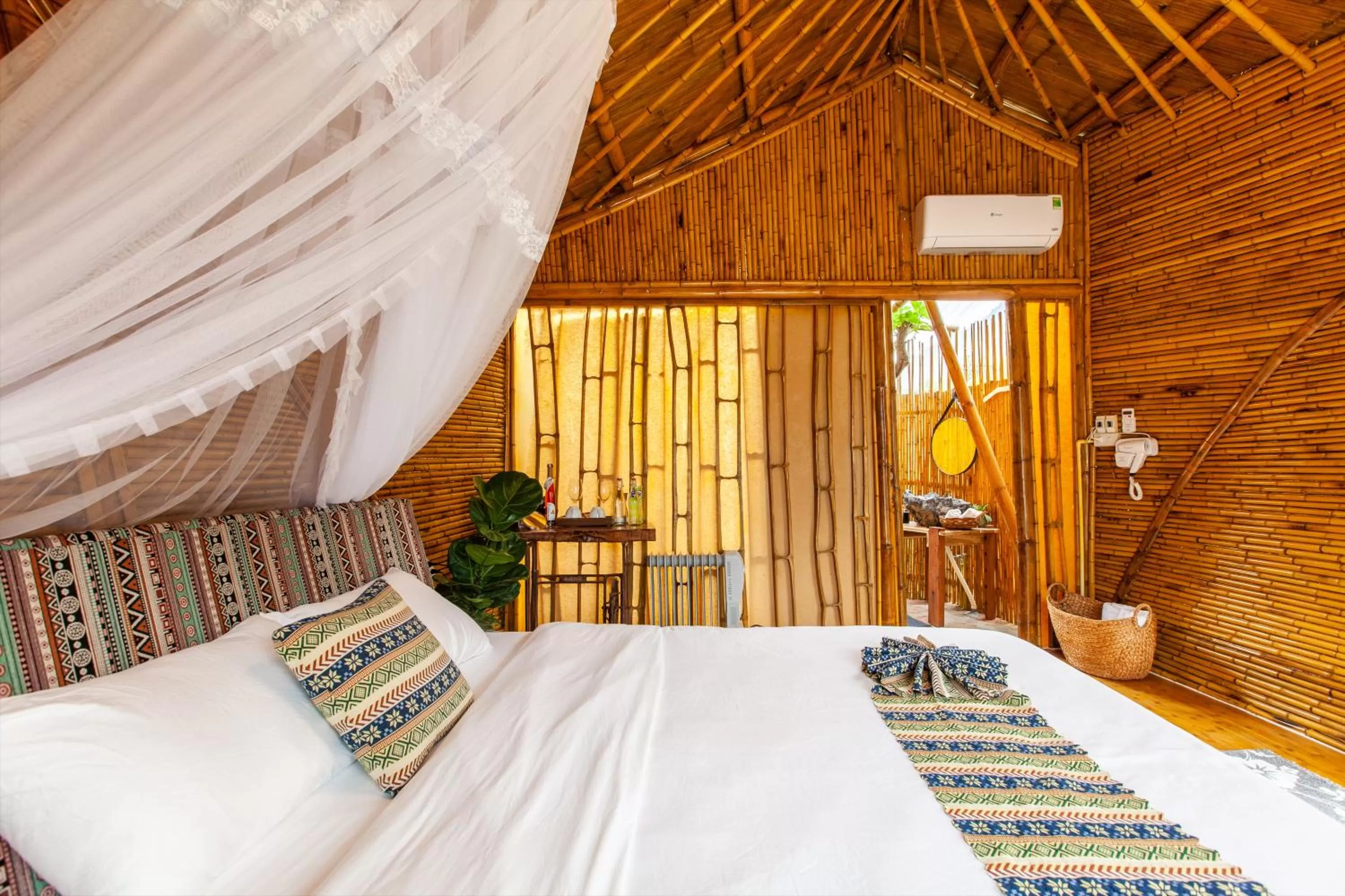 Bed in Trang An Lamia Bungalow