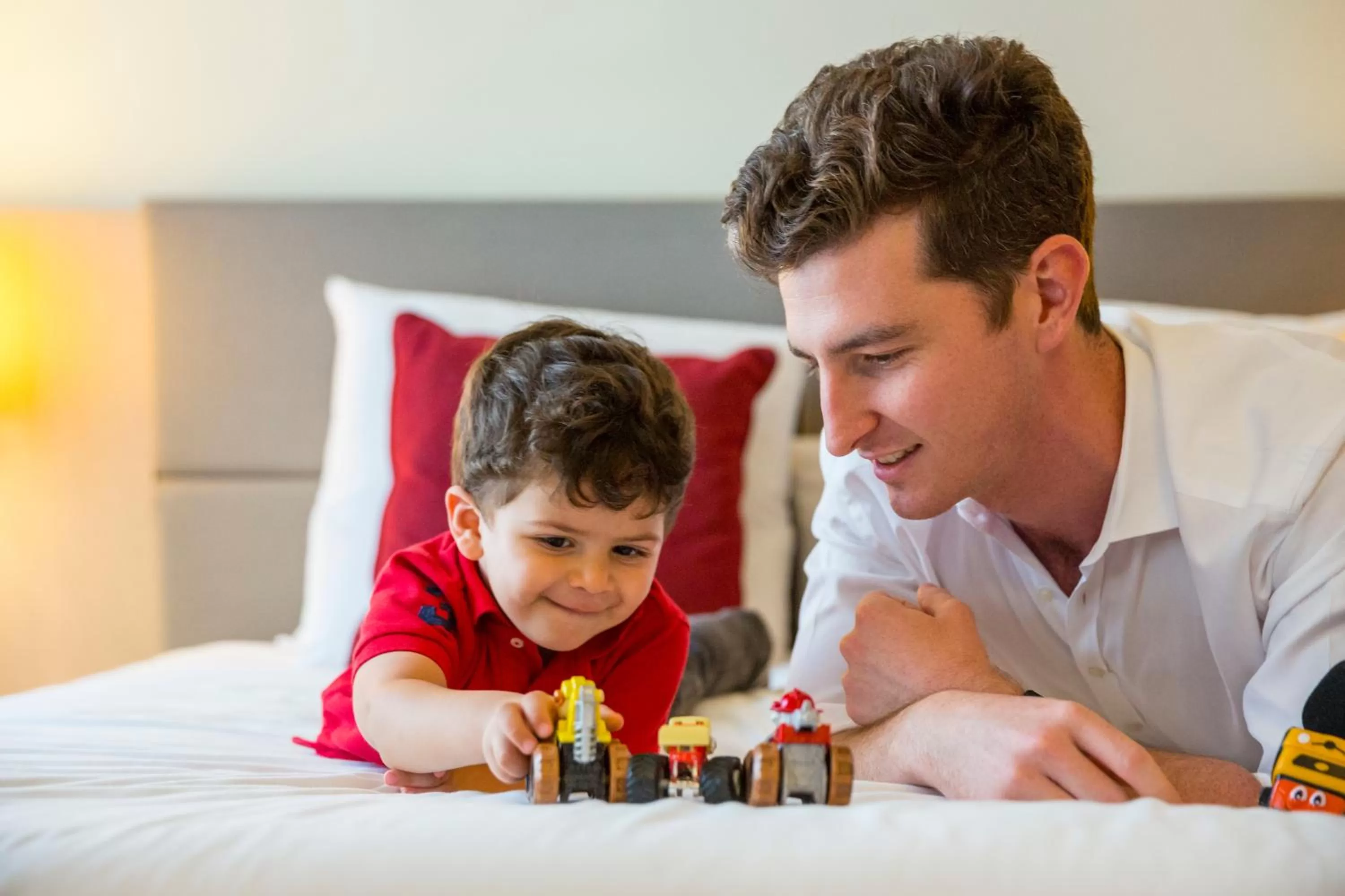 People in Novotel Suites Mall Avenue Dubai