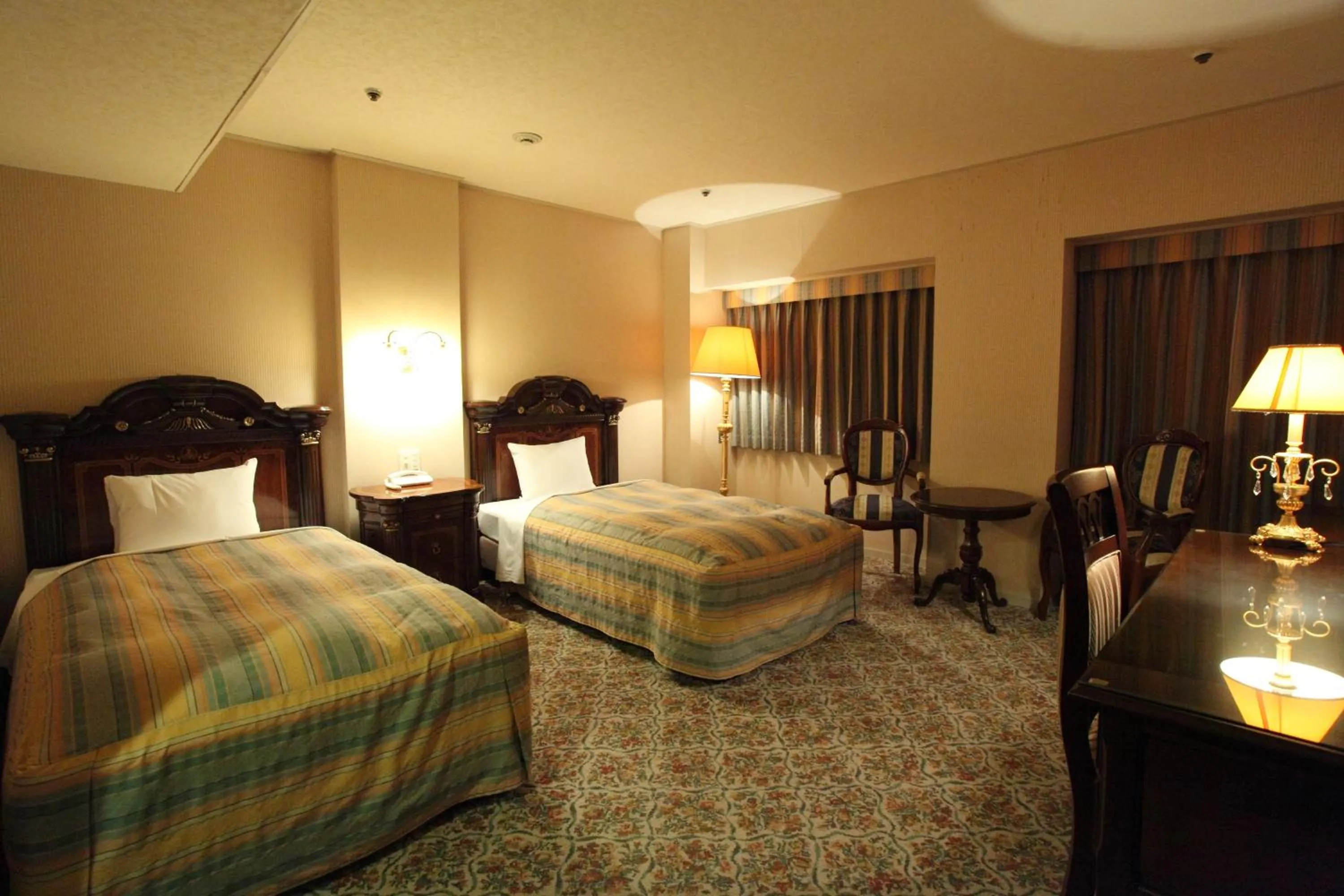 Photo of the whole room, Bed in Hirosaki Park Hotel