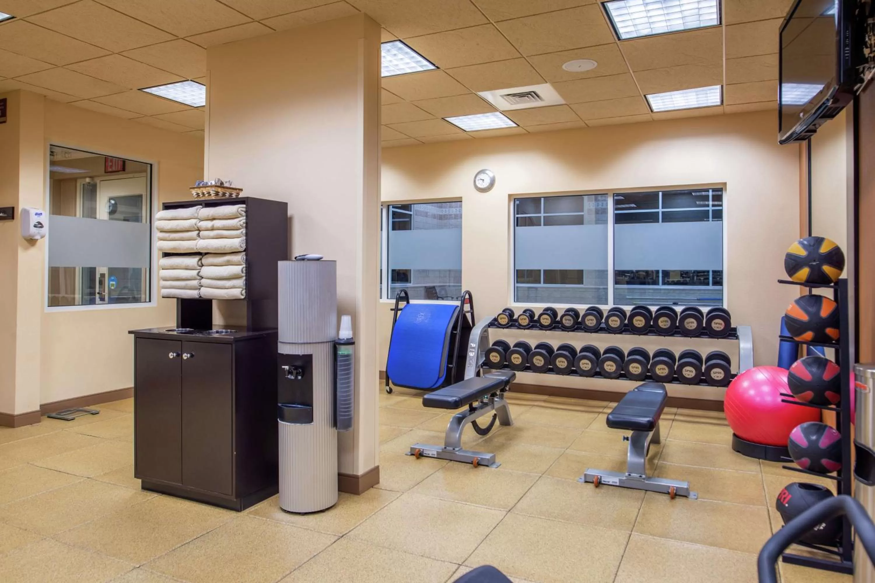Fitness centre/facilities in Hilton Garden Inn Boise Spectrum