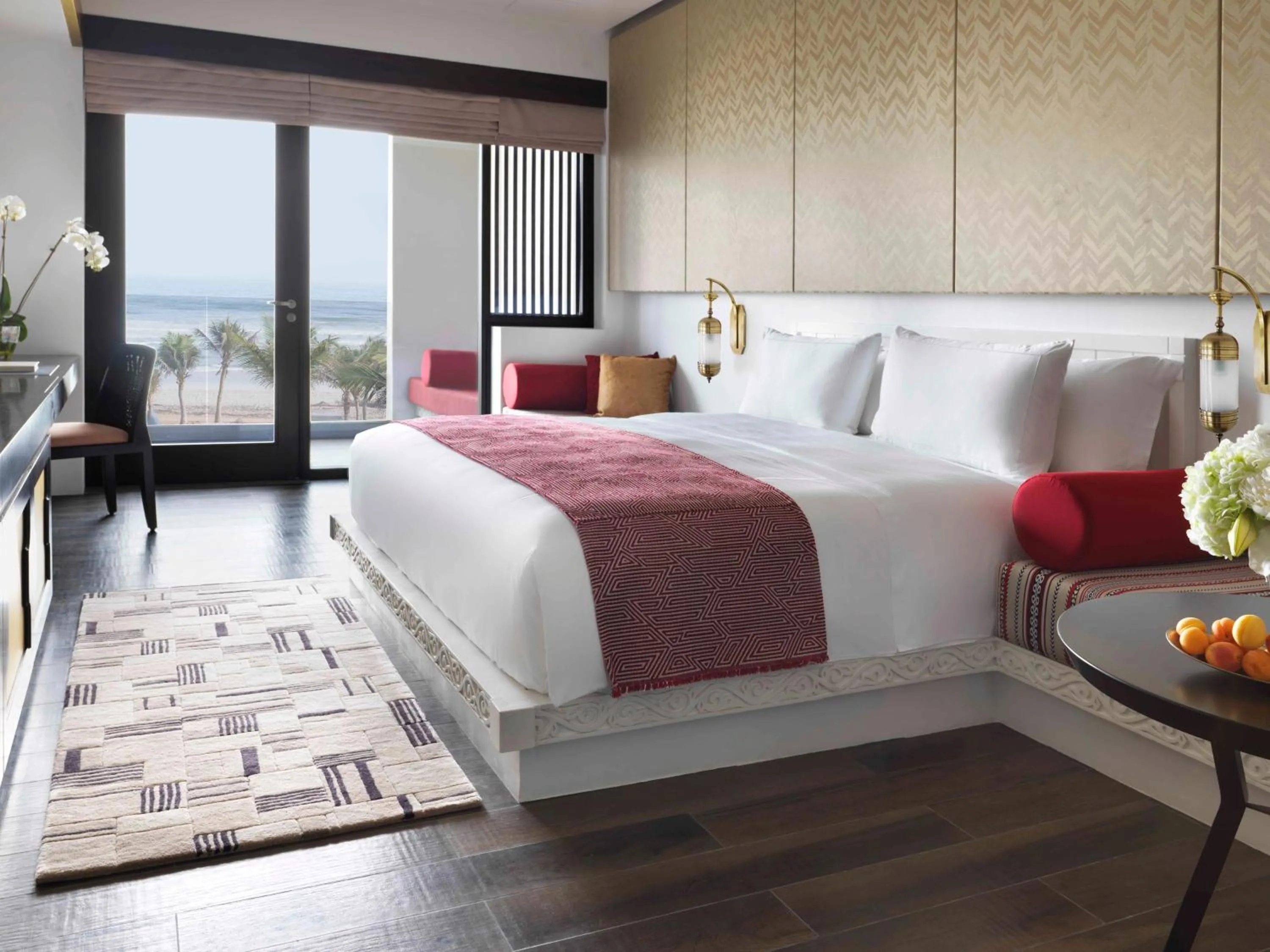 Bedroom, Bed in Al Baleed Resort Salalah by Anantara