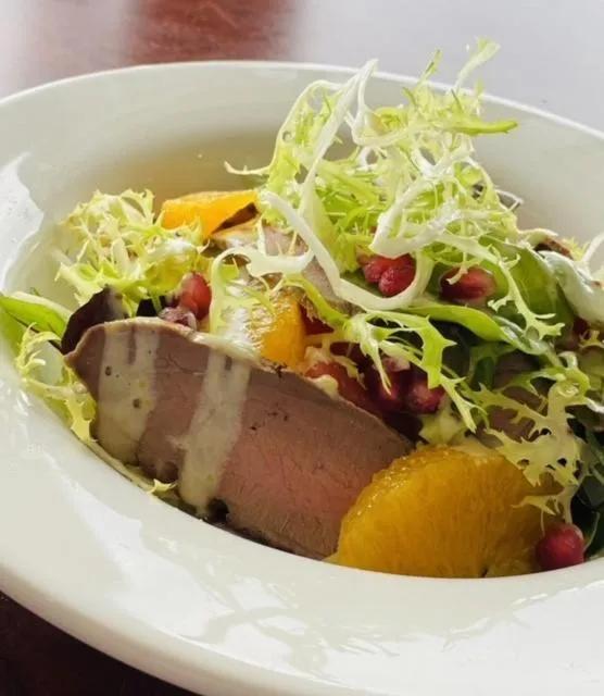 Food and drinks in The Lilly Restaurant With Rooms