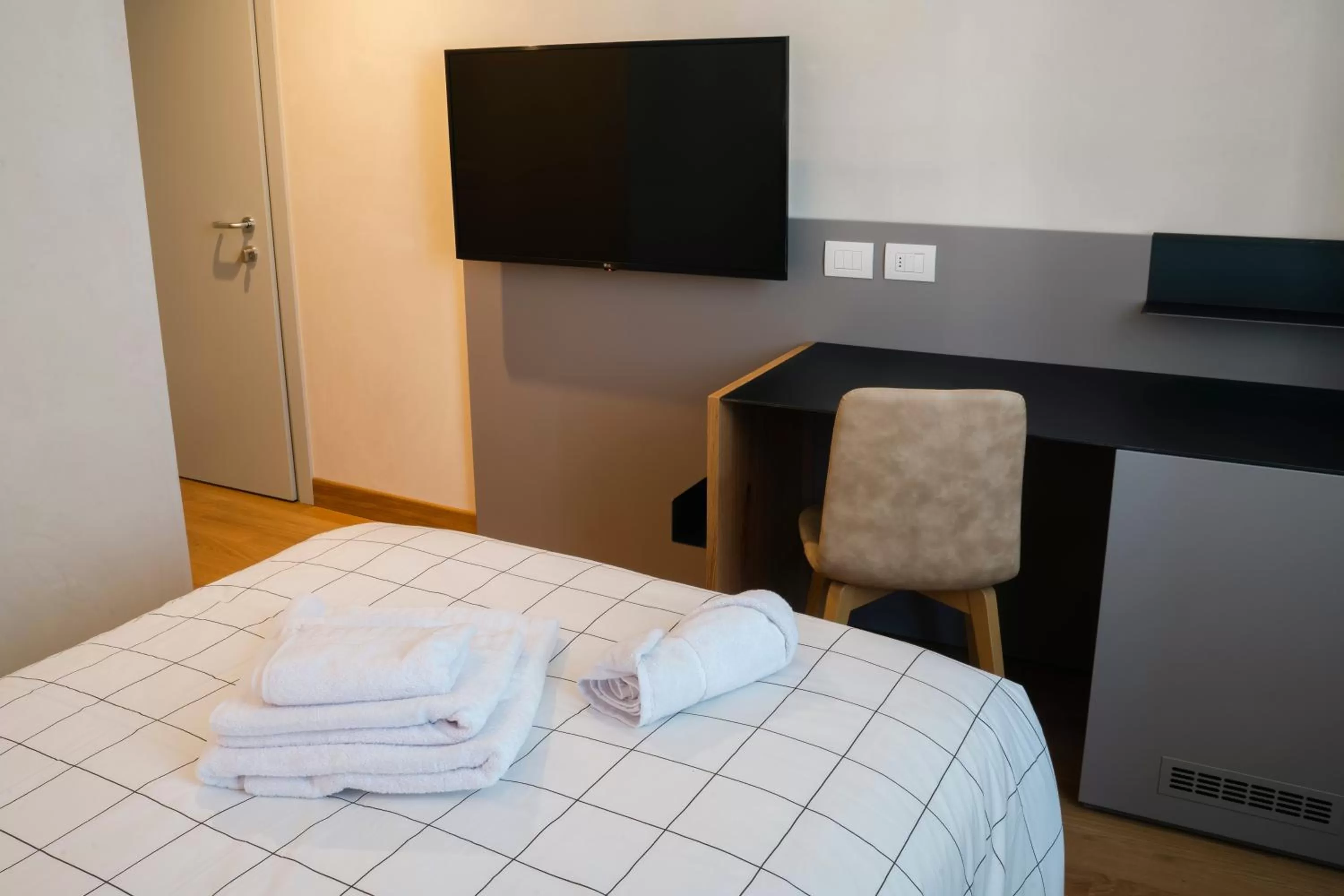 Bed in VILLA MANZONI