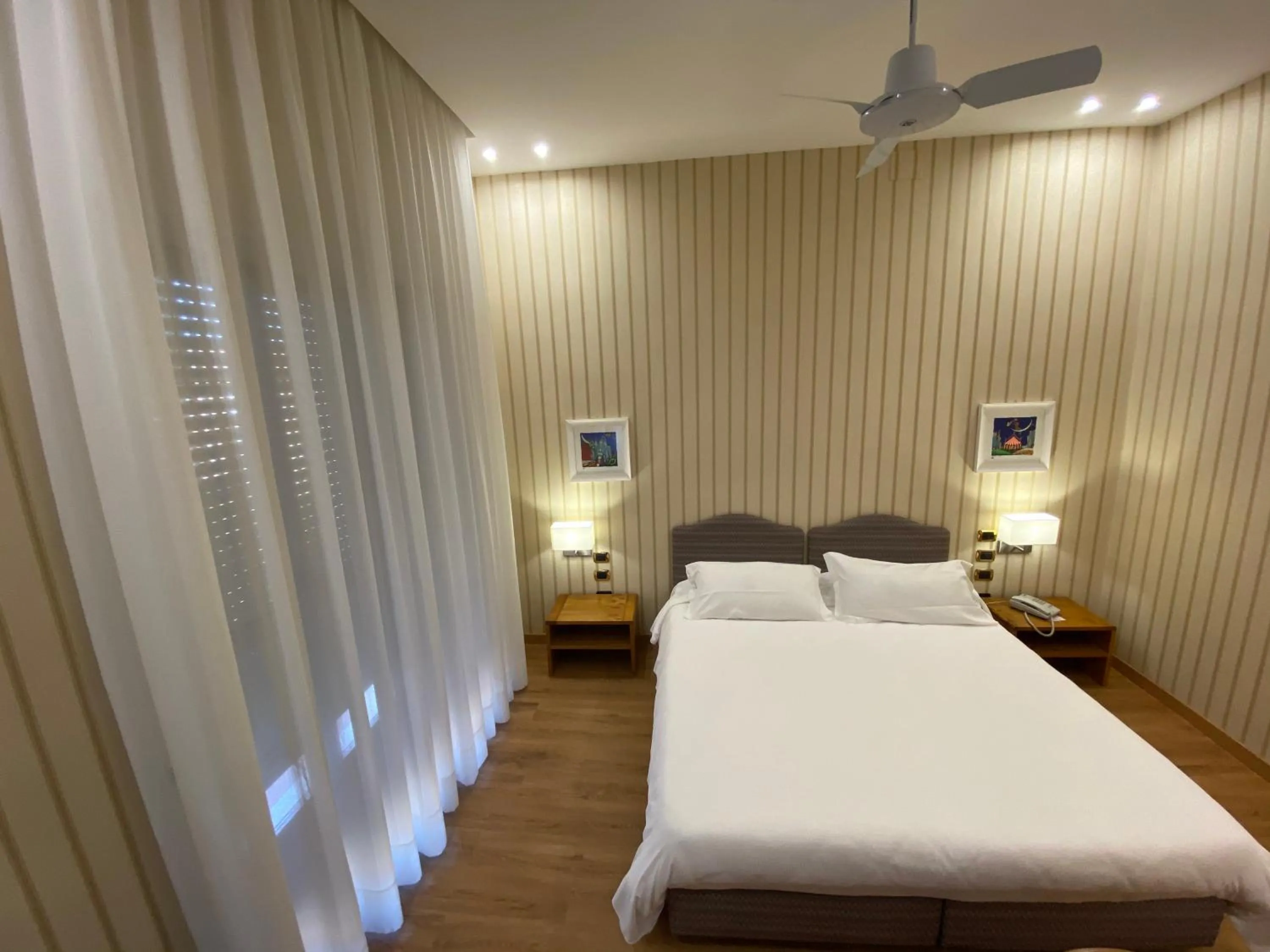 Bedroom, Bed in Hotel Cicolella