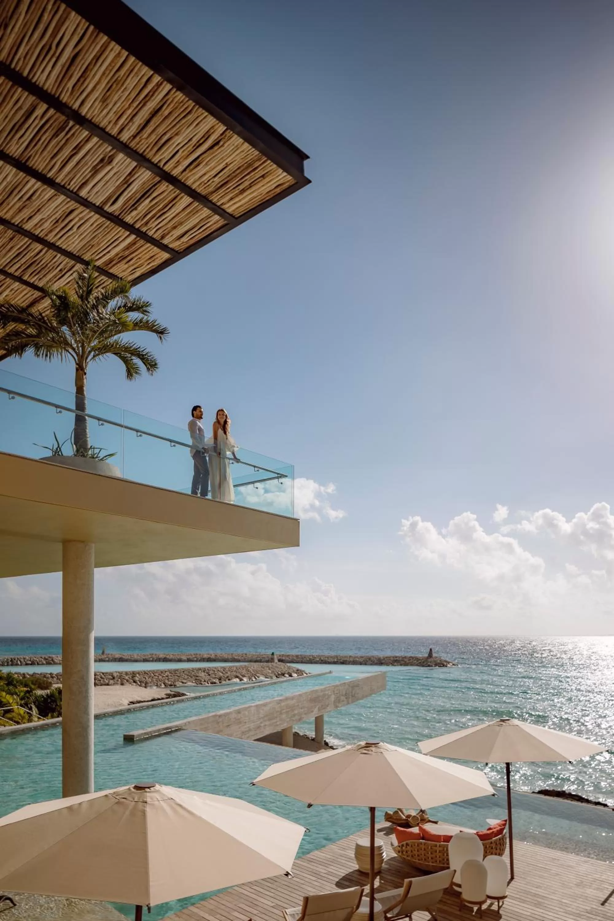 Swimming pool in La Casa de la Playa by Xcaret- All Inclusive Adults Only