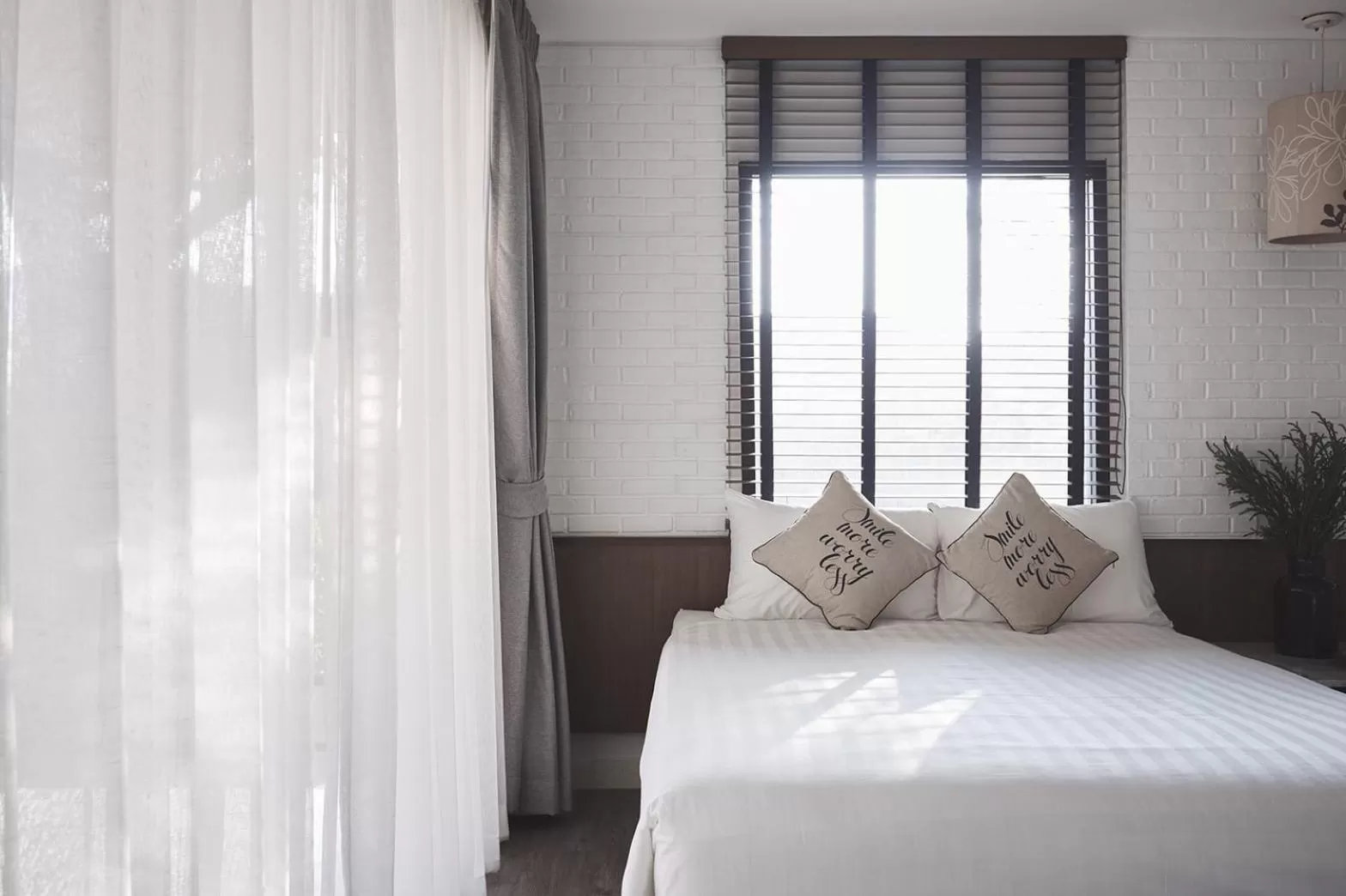 Bed in Siambeach Resort