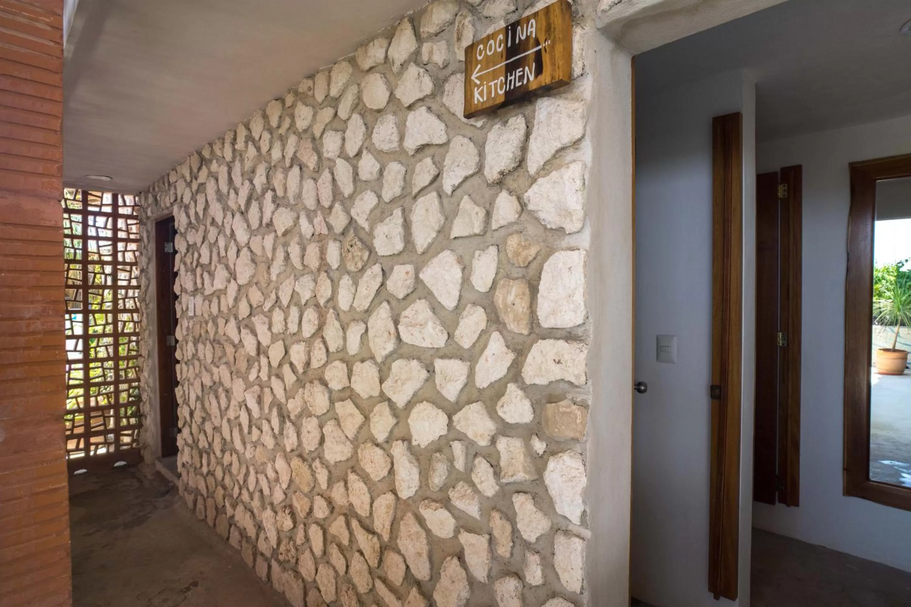 Property building in La Palmita Budget Boutique Hotel