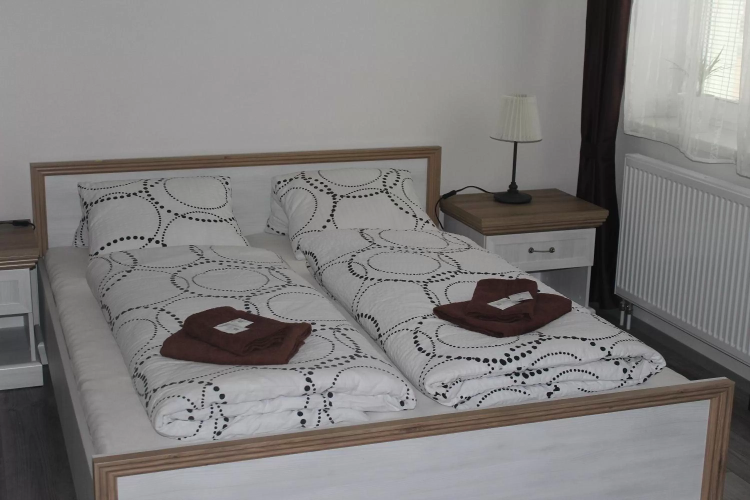 Living room, Bed in Penzion Vesely