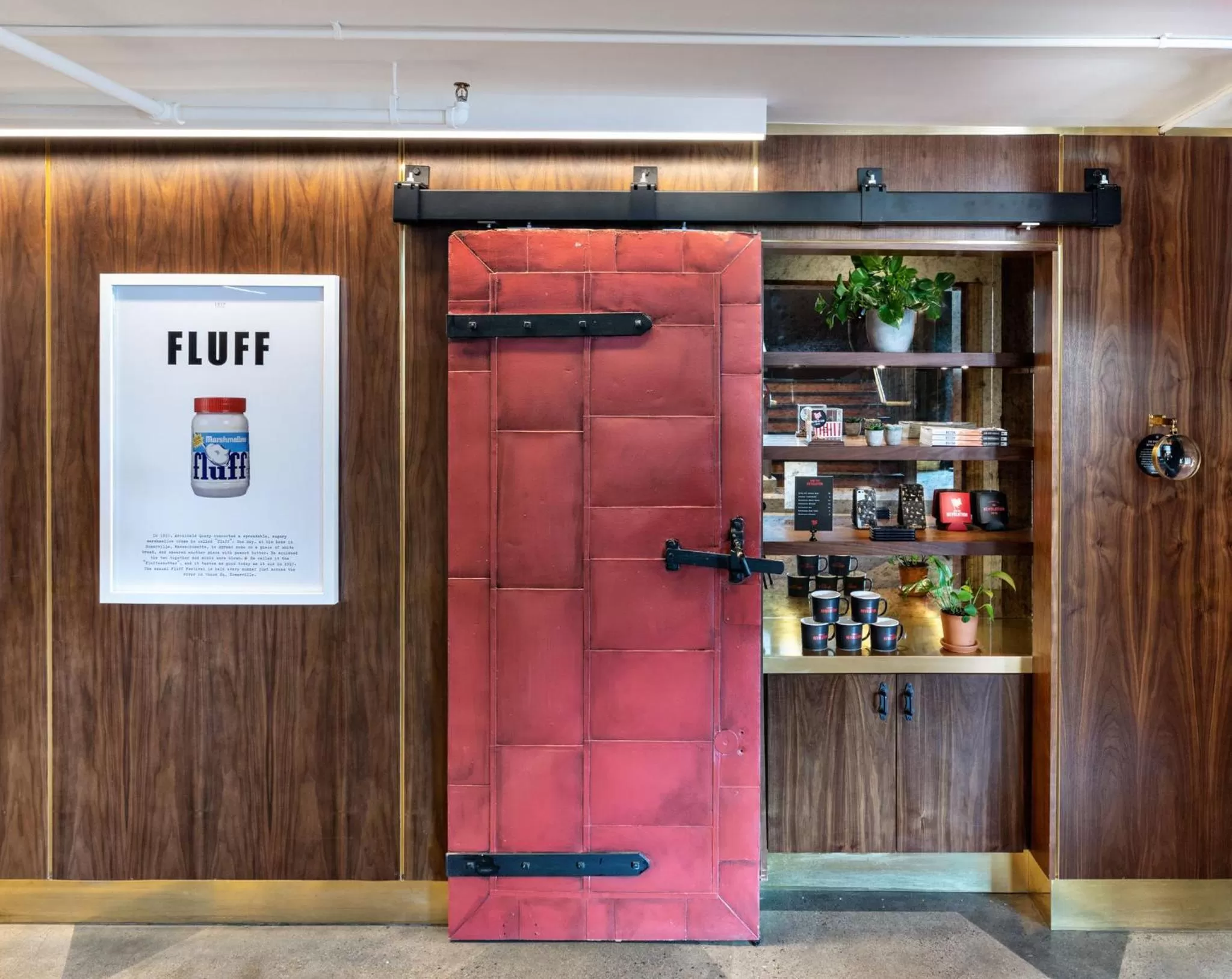 Lobby or reception in The Revolution Hotel