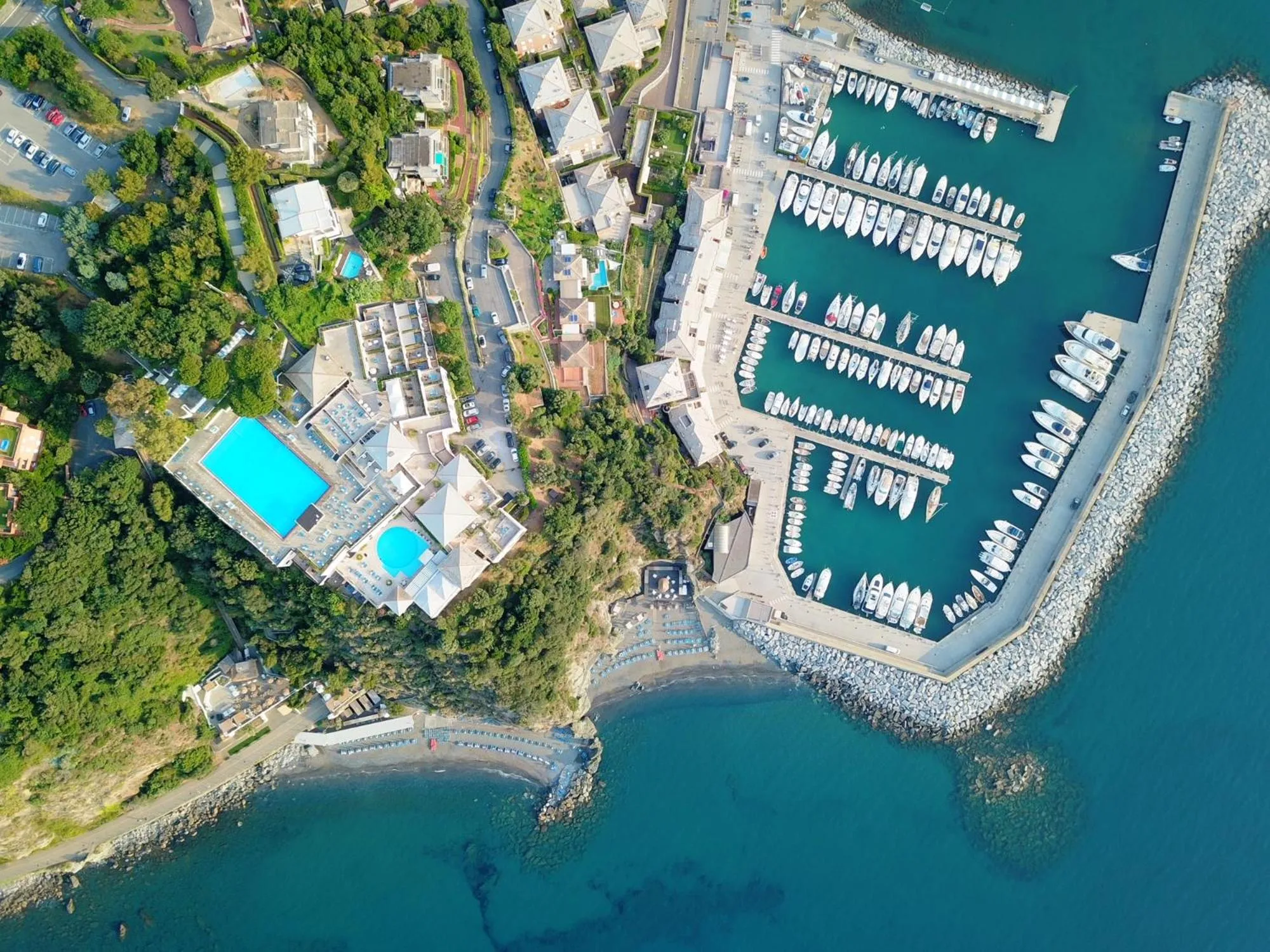 Bird's eye view in Hotel Punta San Martino