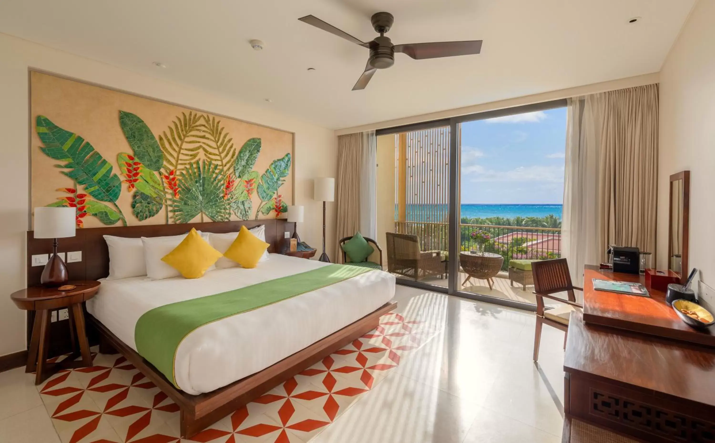 Premium Deluxe Sea Double Room or Twin Room with balcony in Salinda Resort Phu Quoc - Sparkling Wine Breakfast Premium Deluxe Sea Double Room or Twin Room with balcony in Salinda Resort Phu Quoc - Sparkling Wine Breakfast