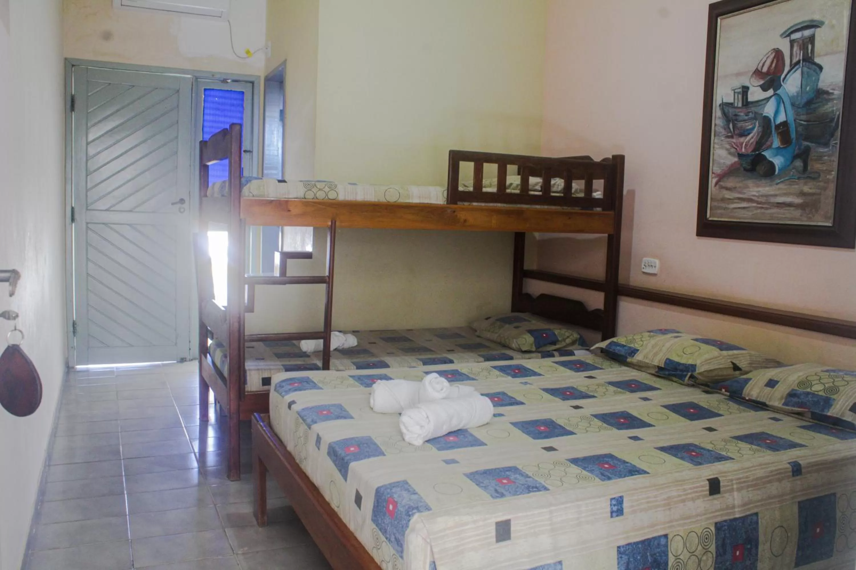 Bedroom, Bed in Pousada Solar das Flores