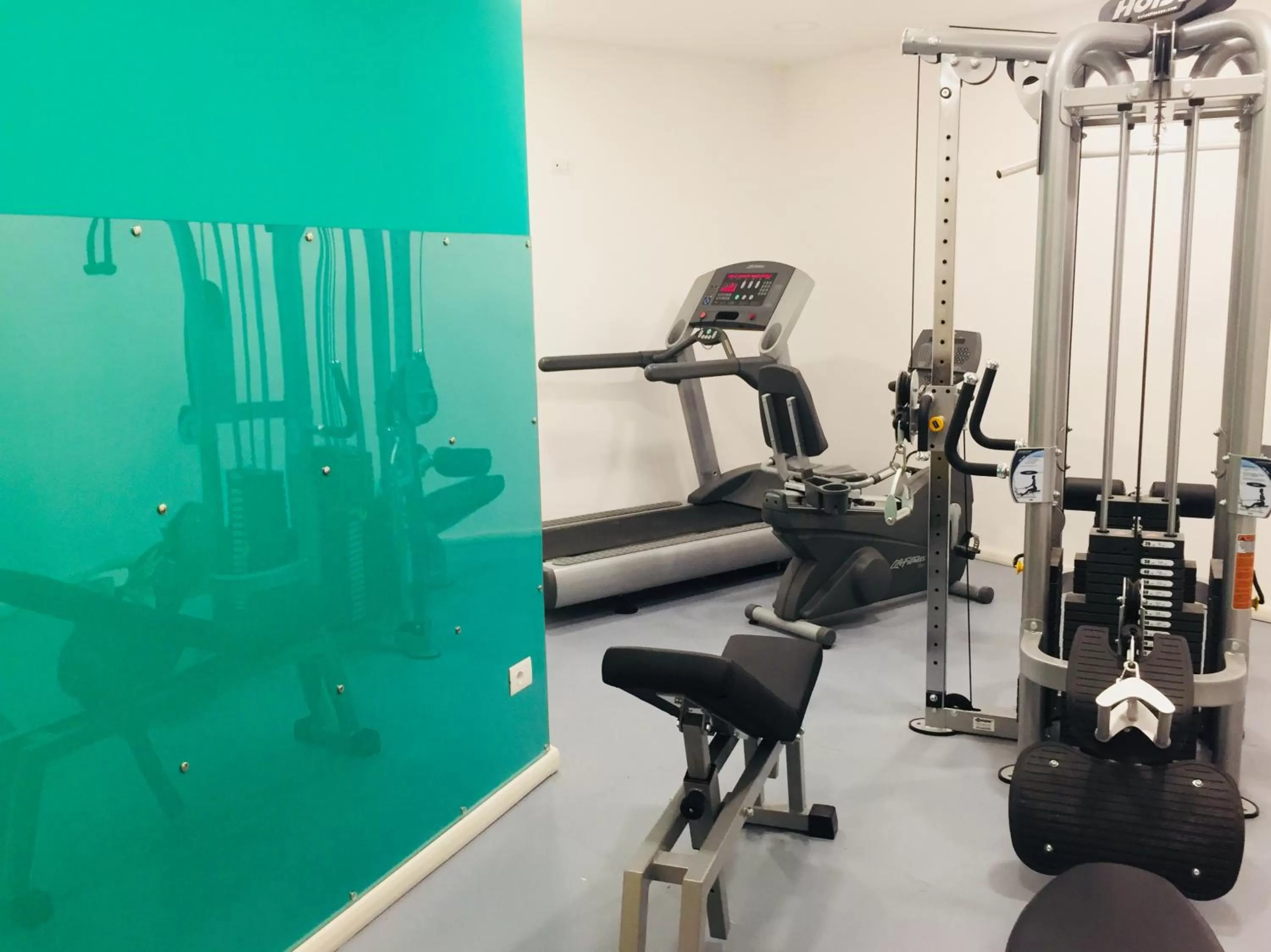 Fitness centre/facilities in Villa Fiorella Art Hotel