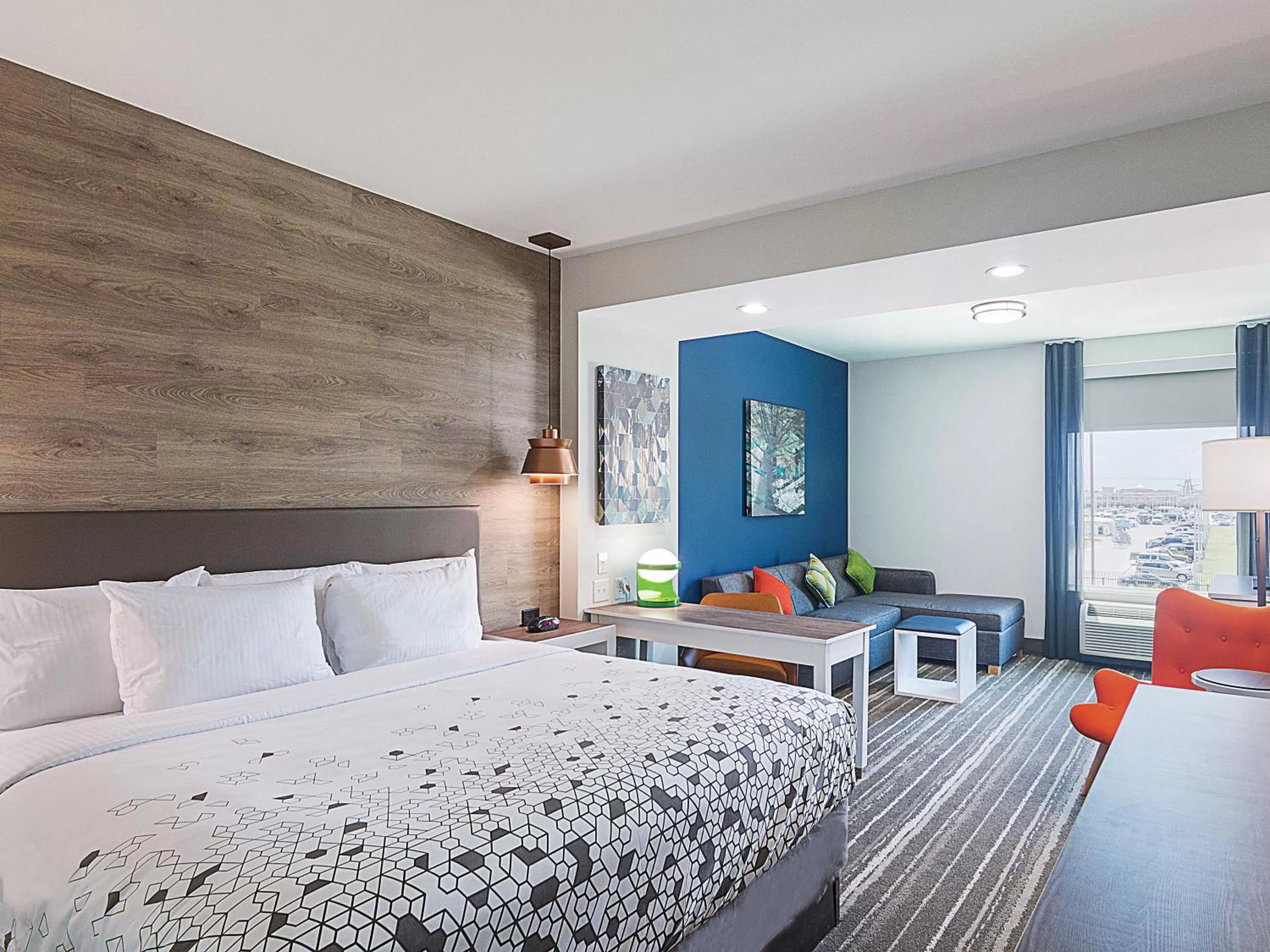 King Suite with Sofa Bed in Four Points by Sheraton Plano