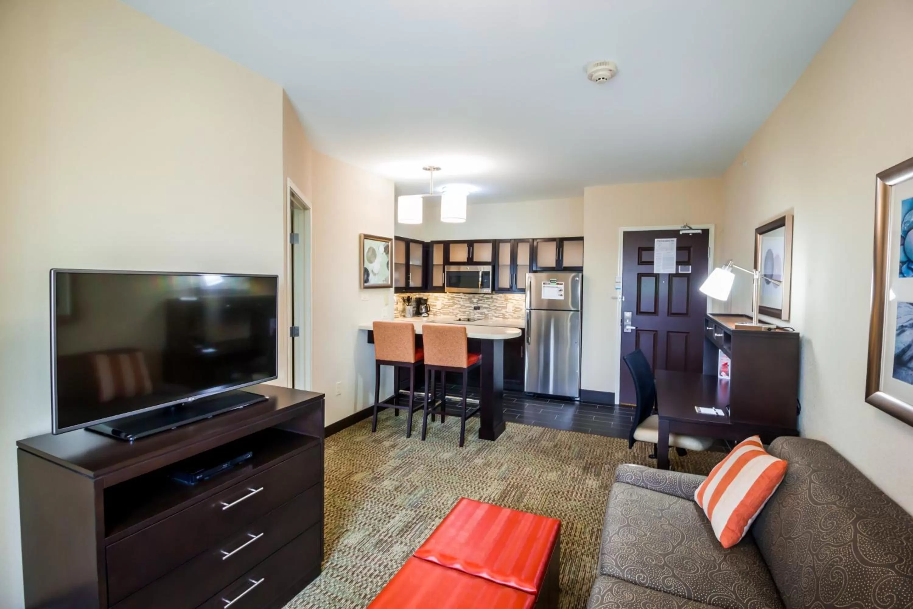 One-Bedroom with Two Double Beds -  Accessible Roll In Shower - Non-Smoking in Staybridge Suites Plano - Legacy West Area, an IHG Hotel