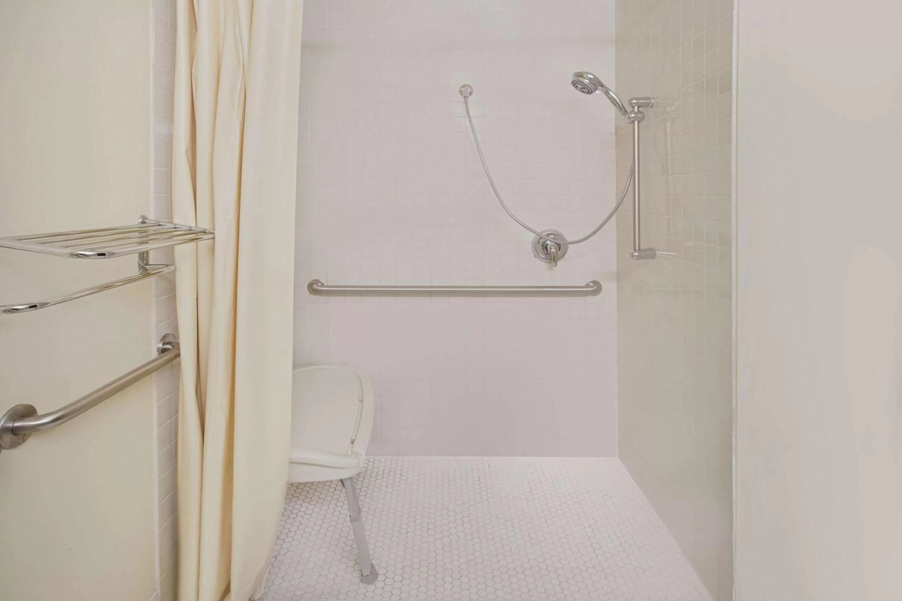 Shower, Bed in Microtel Inn & Suites by Wyndham Holland
