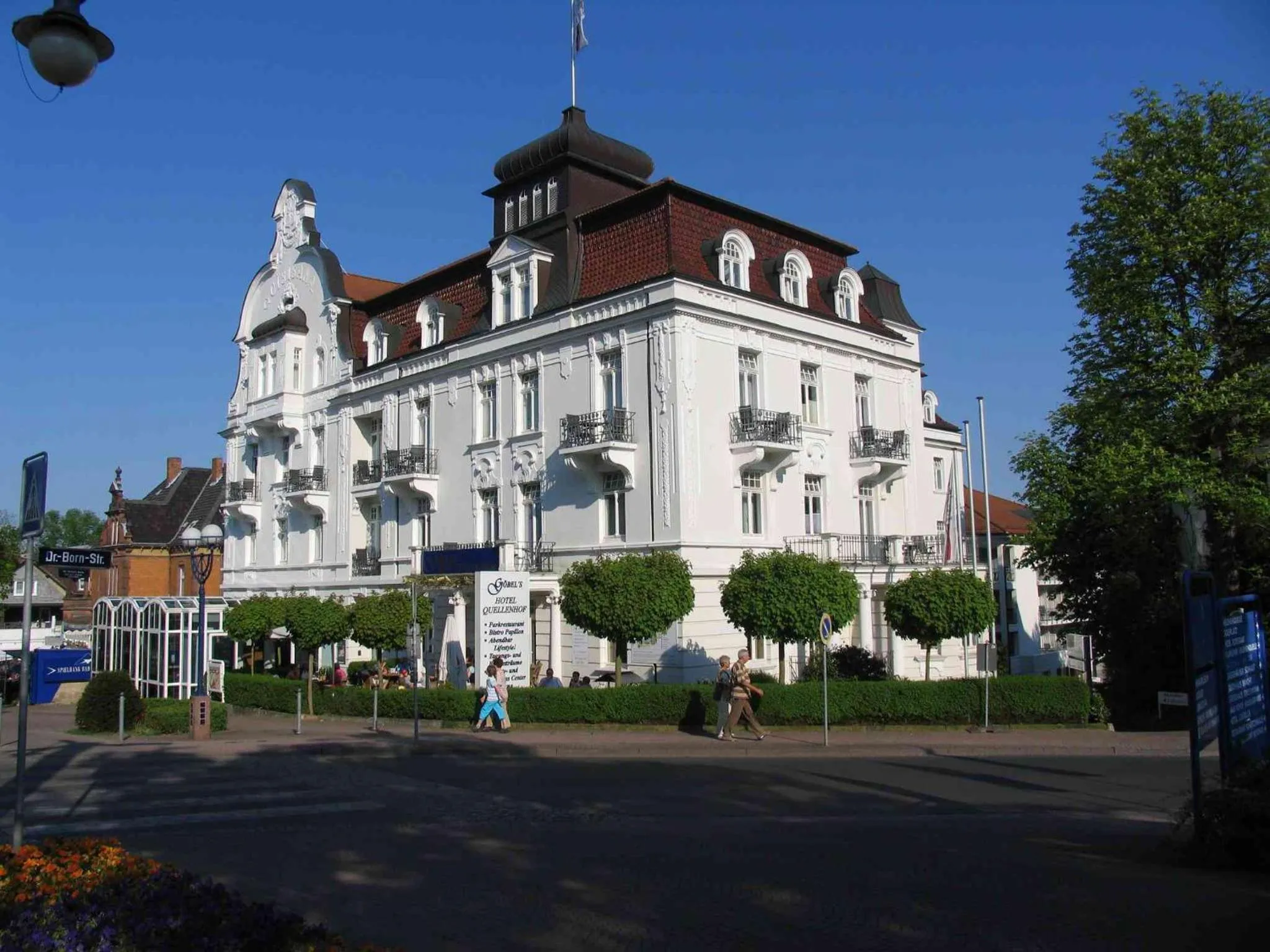 Property building in Göbel`s Hotel Quellenhof