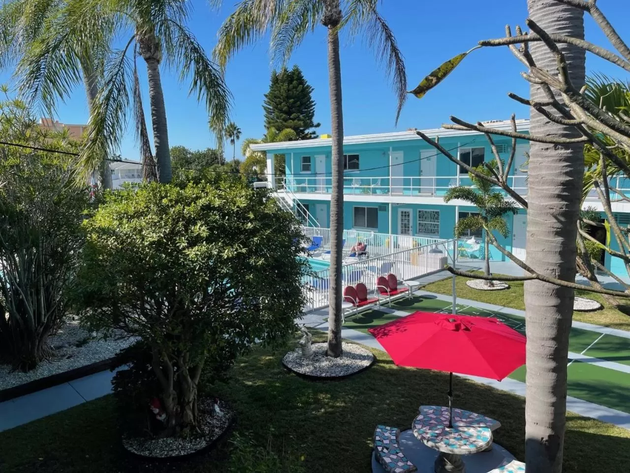 Property building, Pool View in Sea Jay Motel and Marina