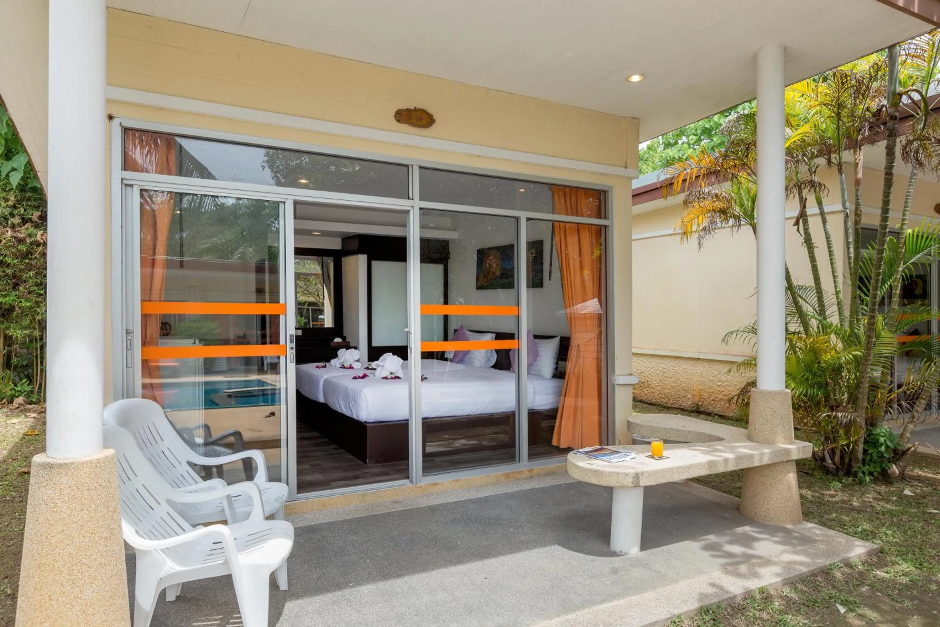 Balcony/Terrace, Bed in Phuket Sea Resort SHA Extra Plus