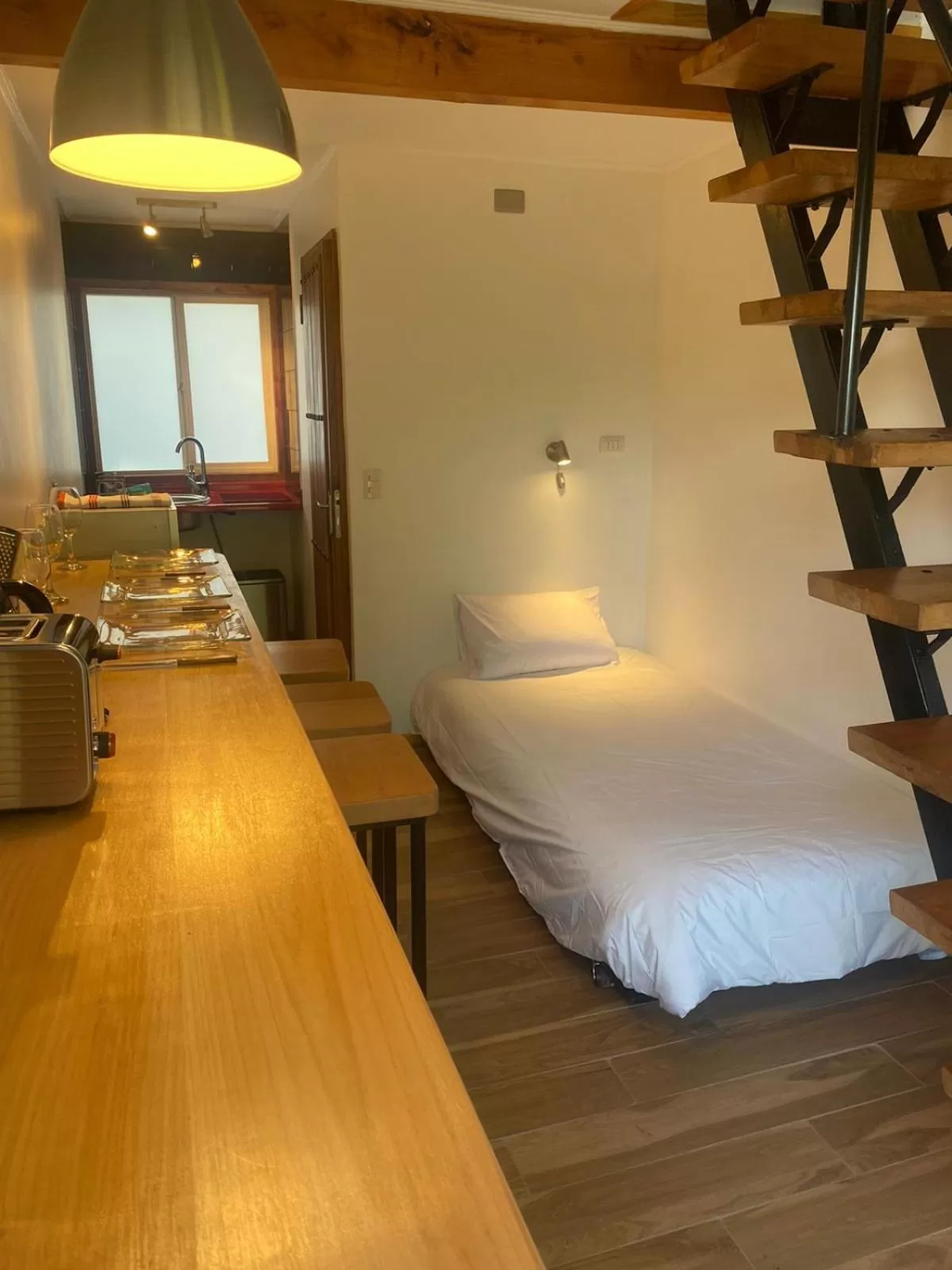 Bed in French Andes Apart Hostel